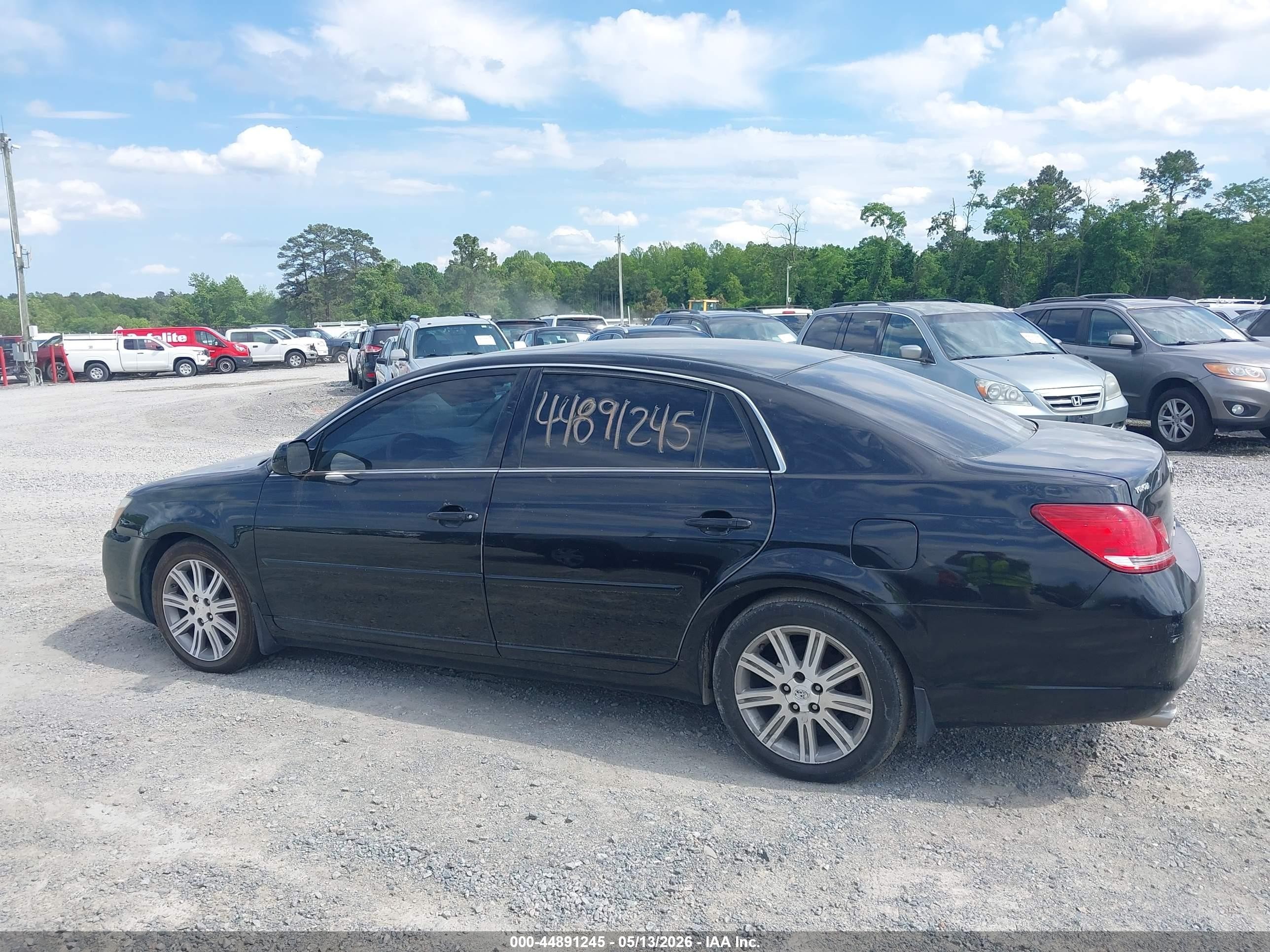2007 Toyota Avalon Limited Black vin: 4T1BK36BX7U236053