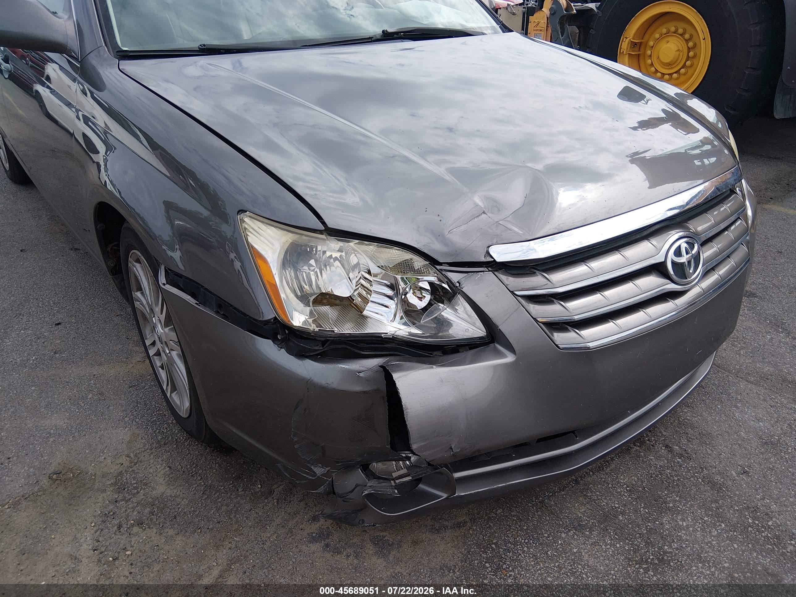 2007 Toyota Avalon Limited Gray vin: 4T1BK36BX7U248462