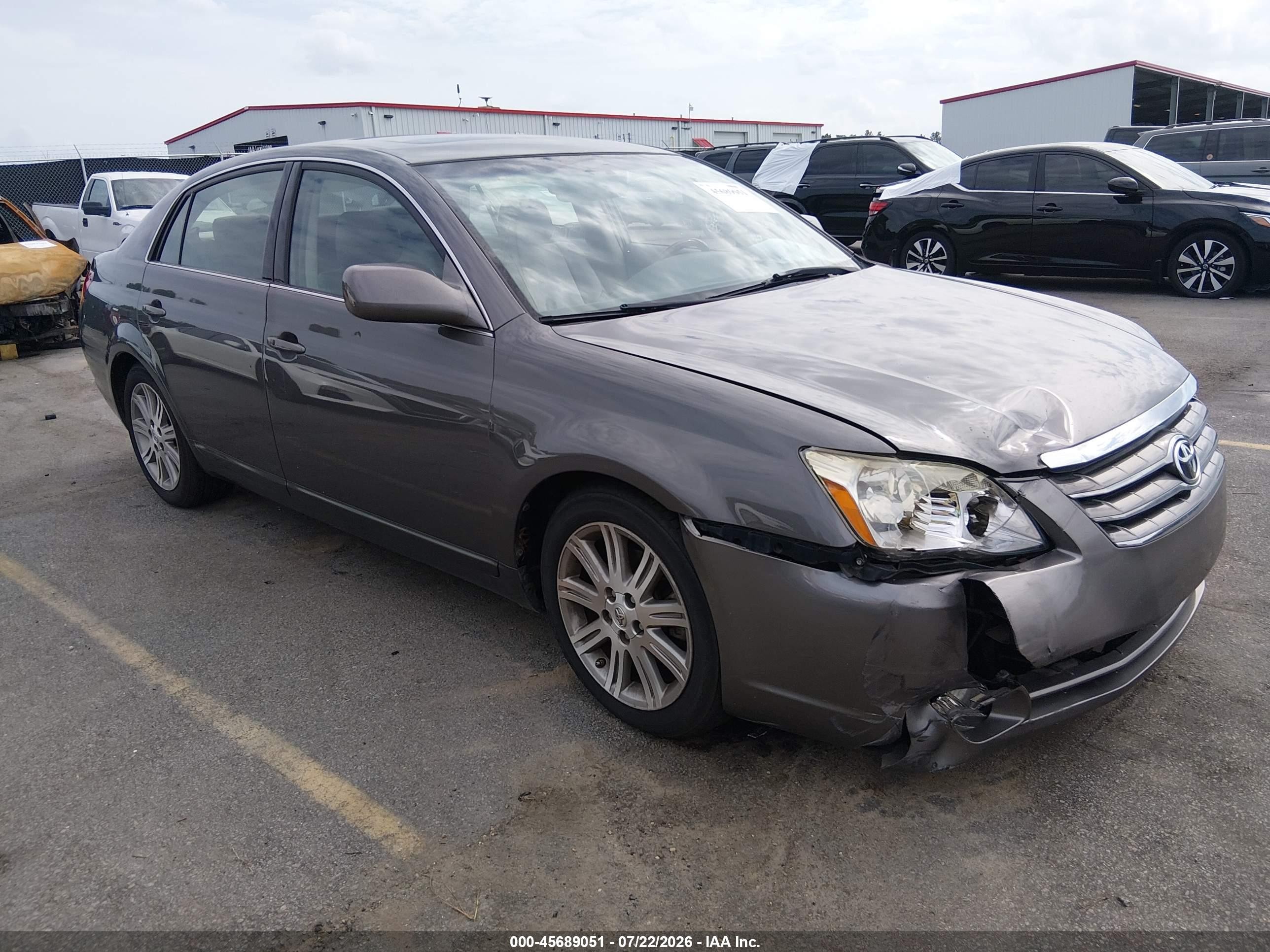 2007 Toyota Avalon Limited Gray vin: 4T1BK36BX7U248462