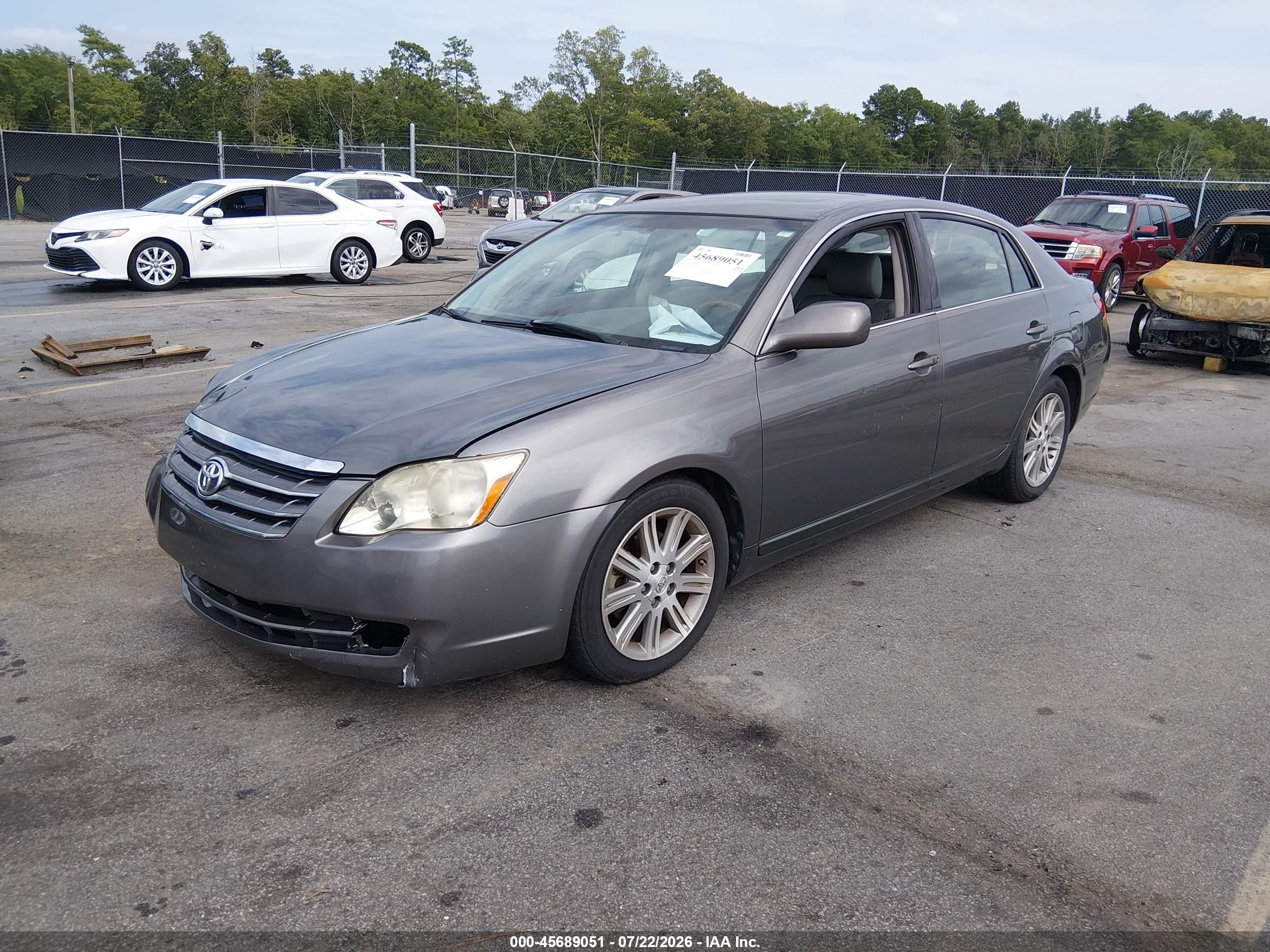 2007 Toyota Avalon Limited Gray vin: 4T1BK36BX7U248462