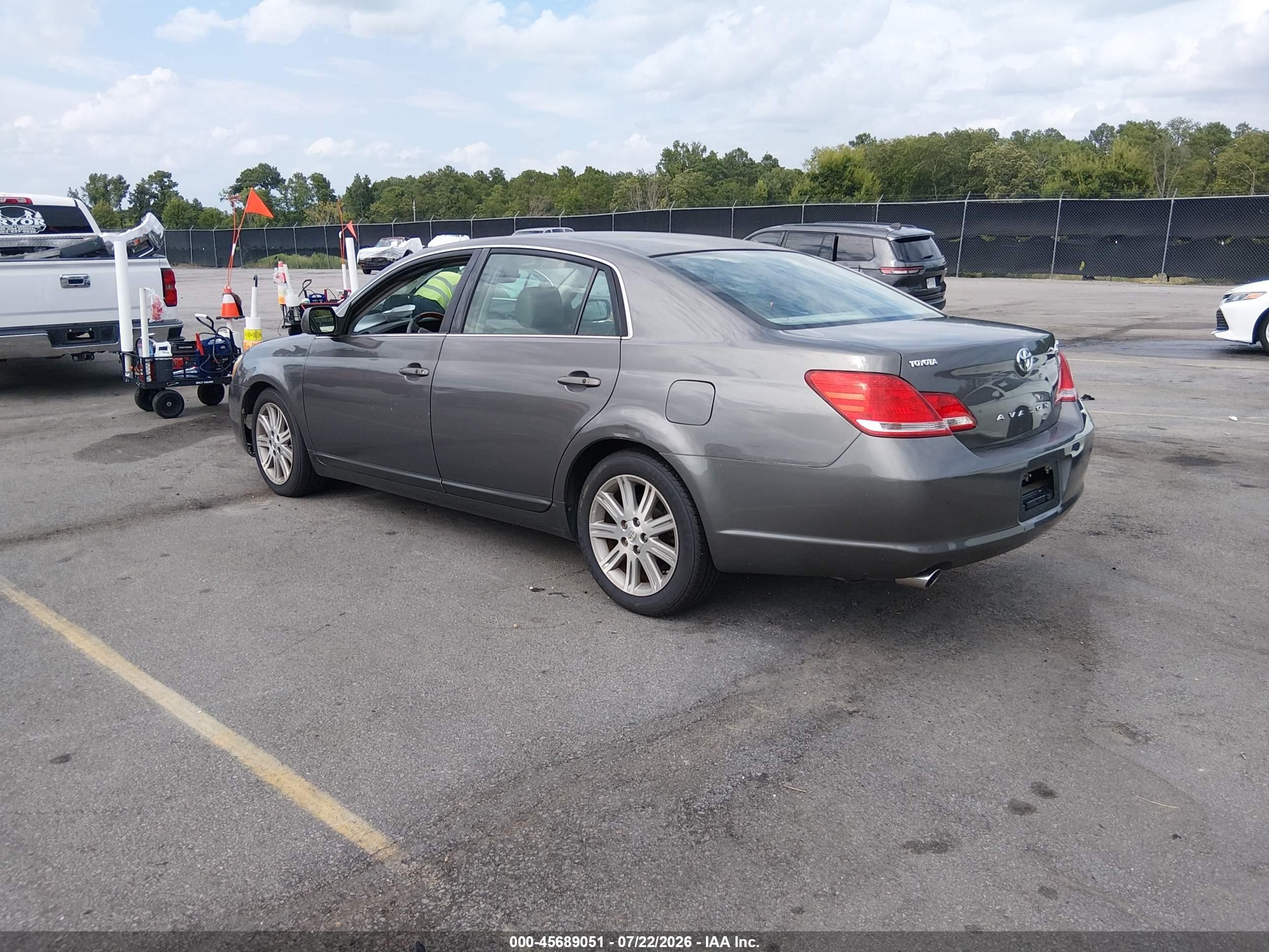 2007 Toyota Avalon Limited Gray vin: 4T1BK36BX7U248462