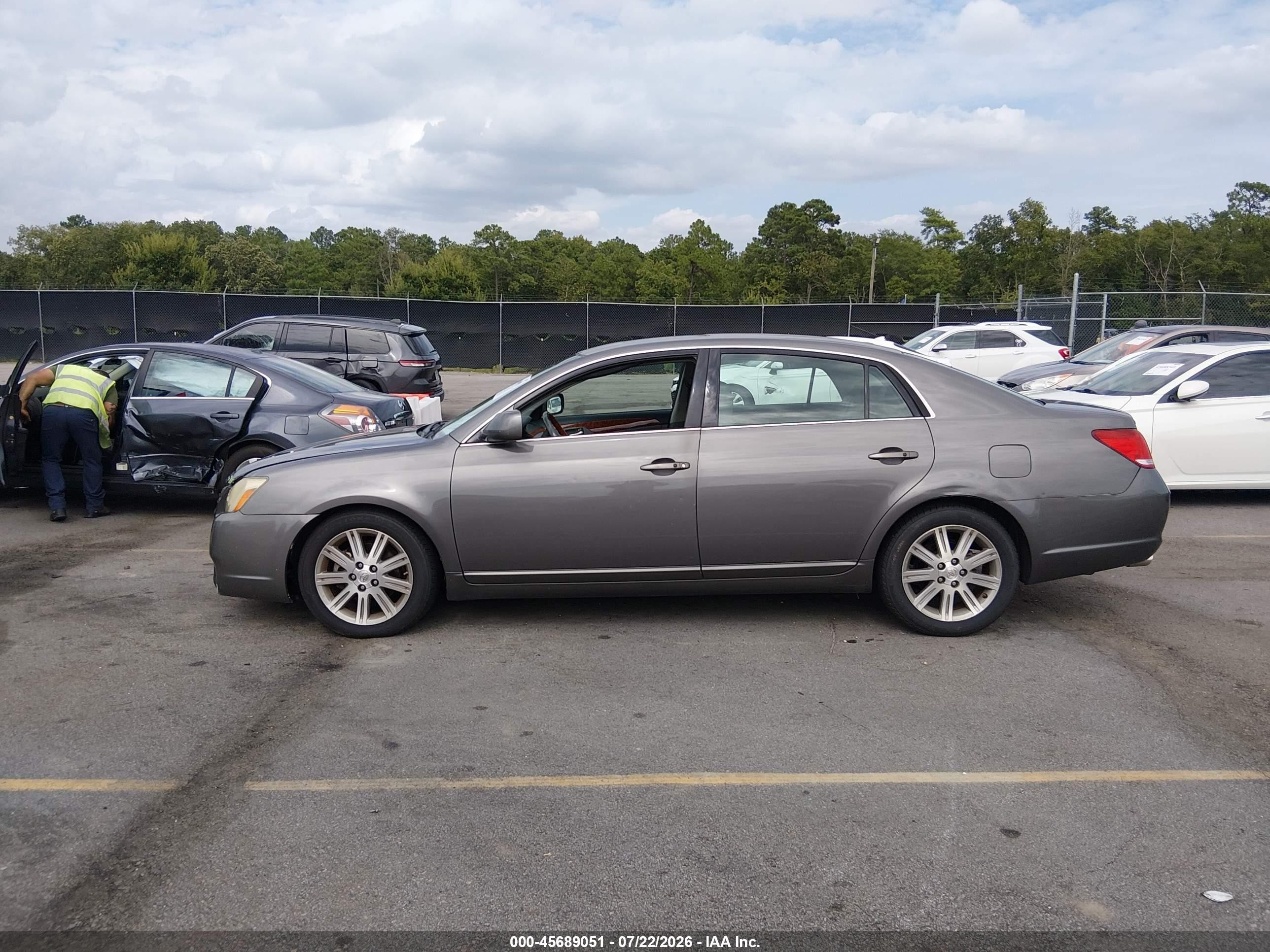 2007 Toyota Avalon Limited Gray vin: 4T1BK36BX7U248462