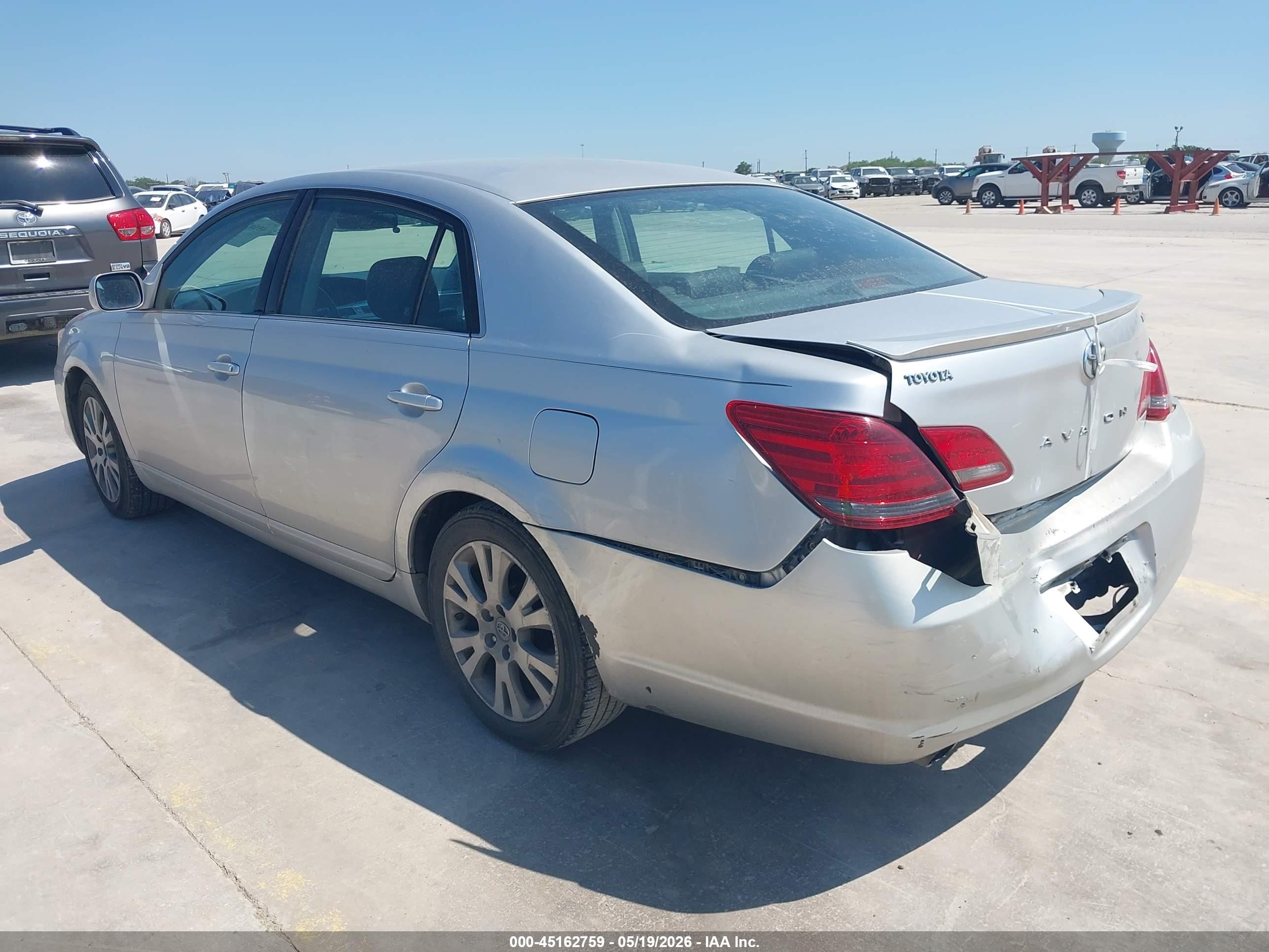 2008 Toyota Avalon Touring Серебряный vin: 4T1BK36BX8U278367
