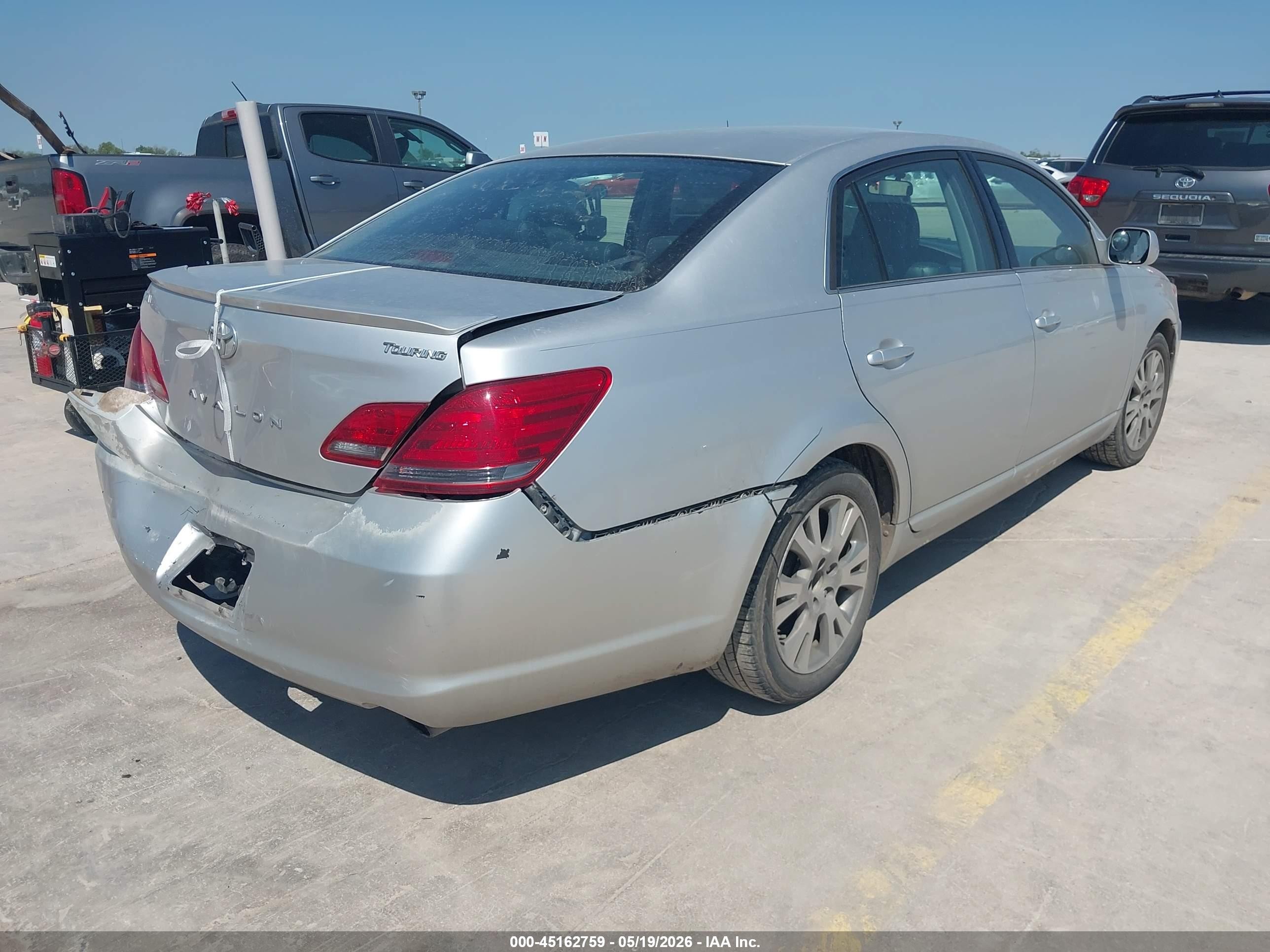 2008 Toyota Avalon Touring Серебряный vin: 4T1BK36BX8U278367