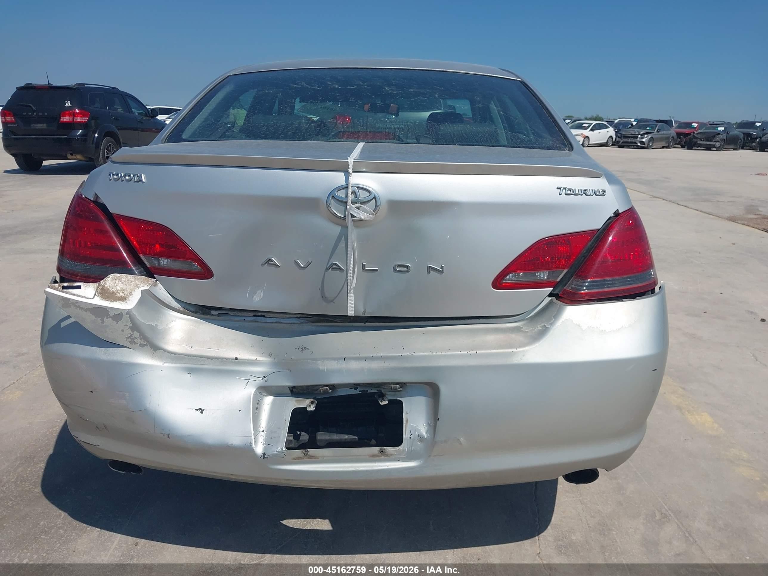 2008 Toyota Avalon Touring Серебряный vin: 4T1BK36BX8U278367