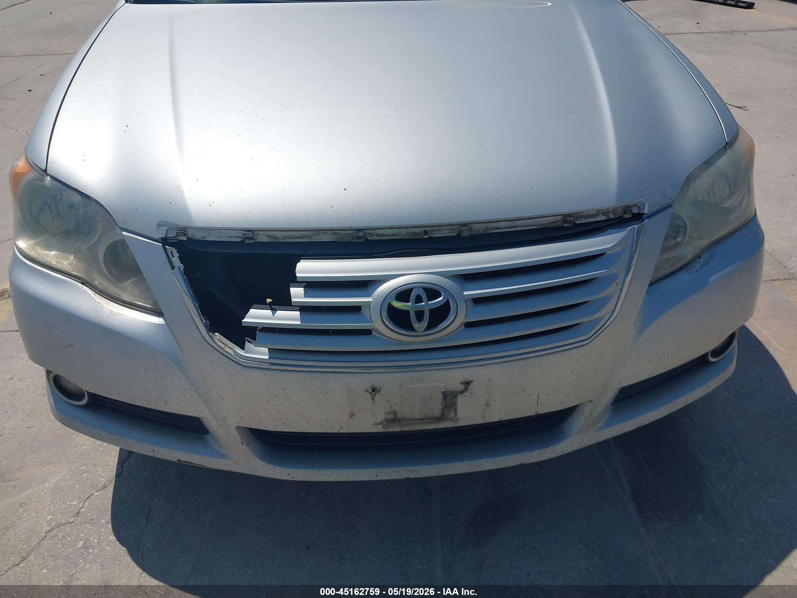 2008 Toyota Avalon Touring Серебряный vin: 4T1BK36BX8U278367
