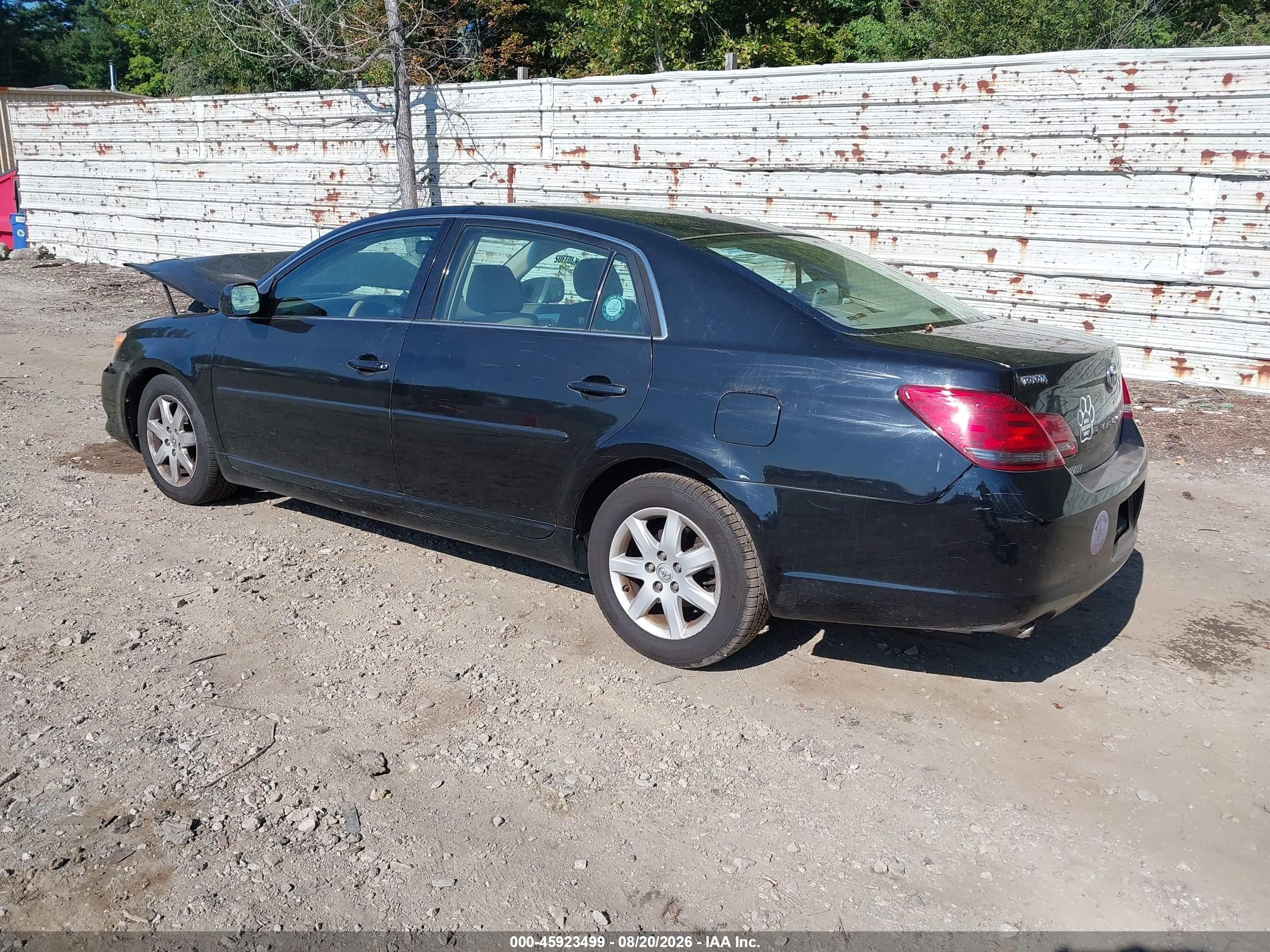 2008 Toyota Avalon Xl Black vin: 4T1BK36BX8U281494