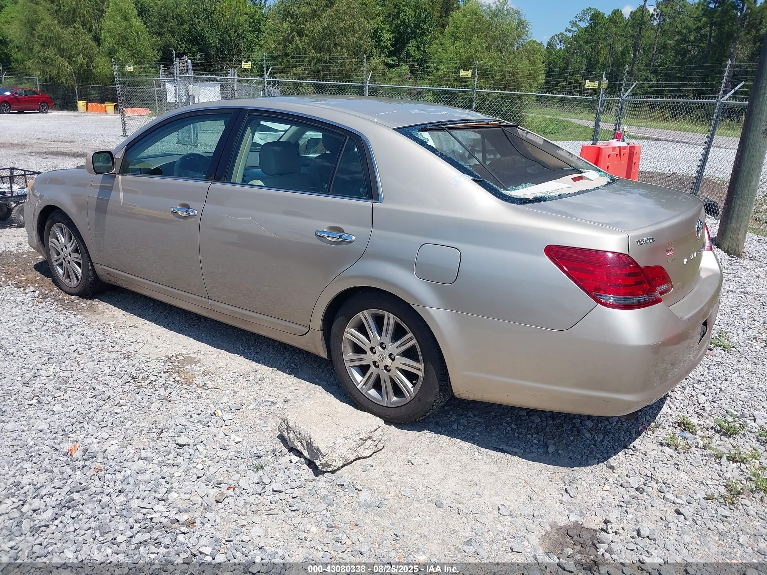 2008 Toyota Avalon Limited Gold vin: 4T1BK36BX8U299588