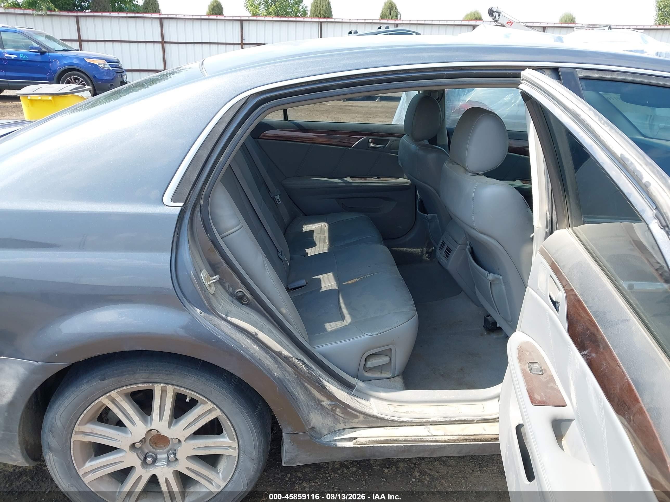 2008 Toyota Avalon Limited Серый vin: 4T1BK36BX8U307513