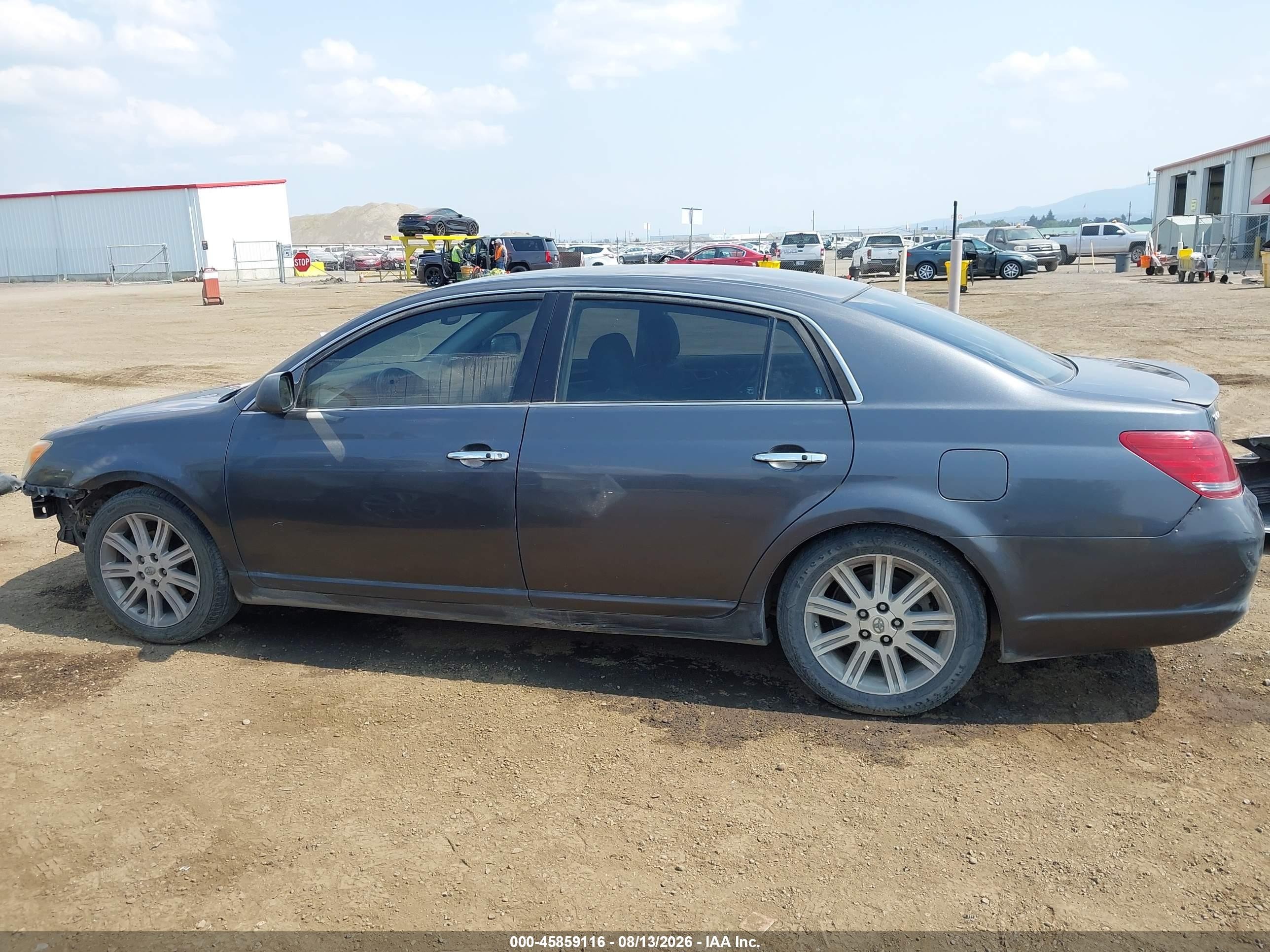2008 Toyota Avalon Limited Серый vin: 4T1BK36BX8U307513