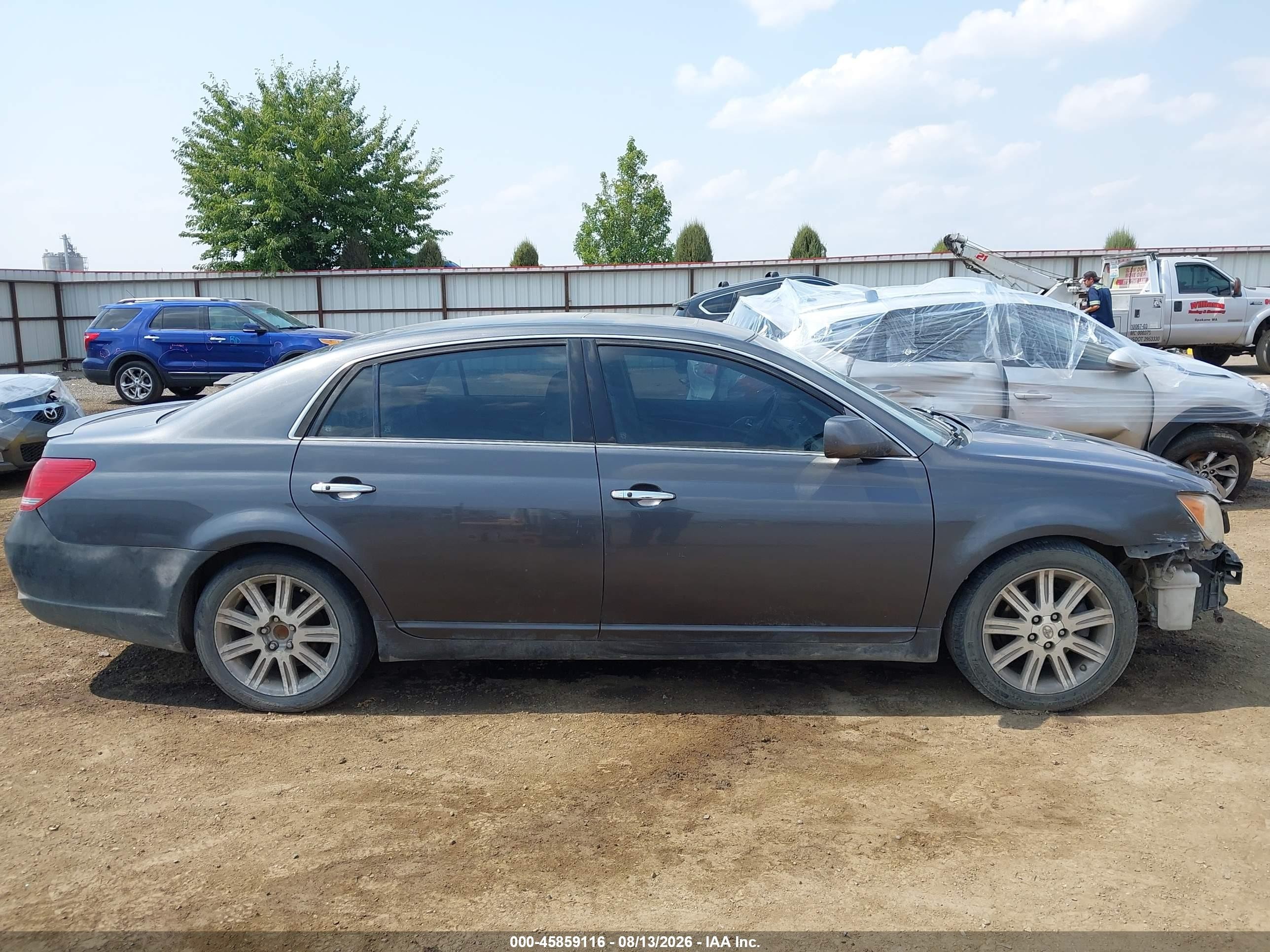 2008 Toyota Avalon Limited Серый vin: 4T1BK36BX8U307513