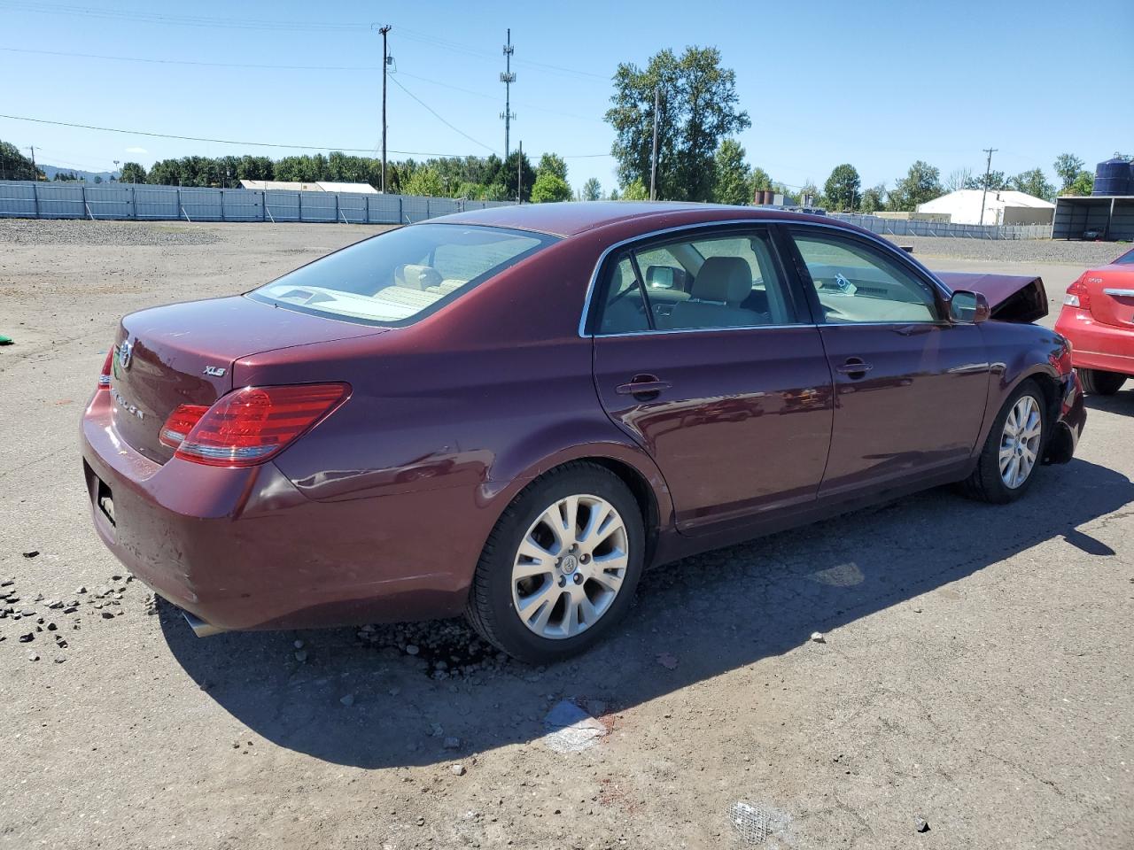 2008 Toyota Avalon Xl Burgundy vin: 4T1BK36BX8U313201