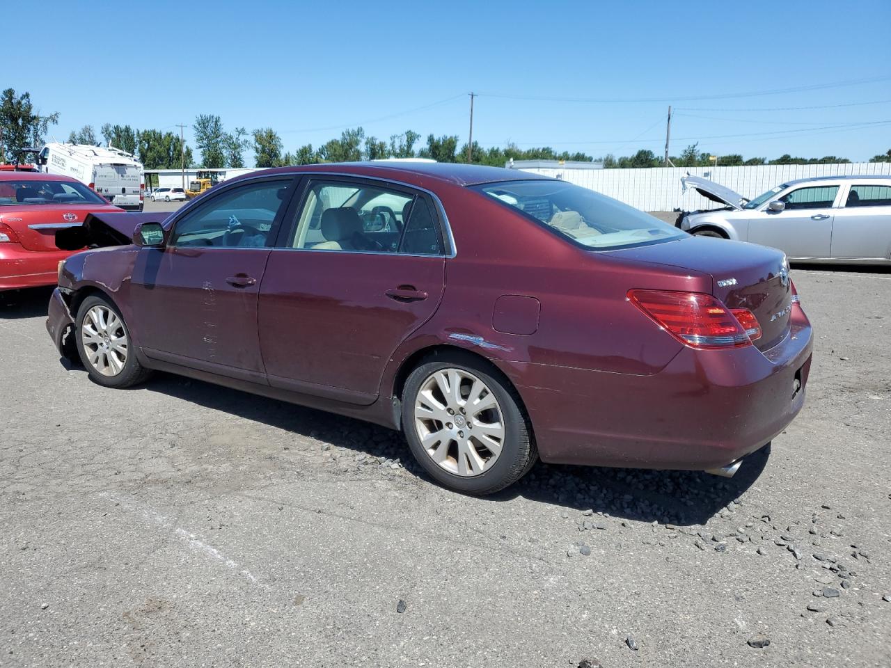 2008 Toyota Avalon Xl Burgundy vin: 4T1BK36BX8U313201