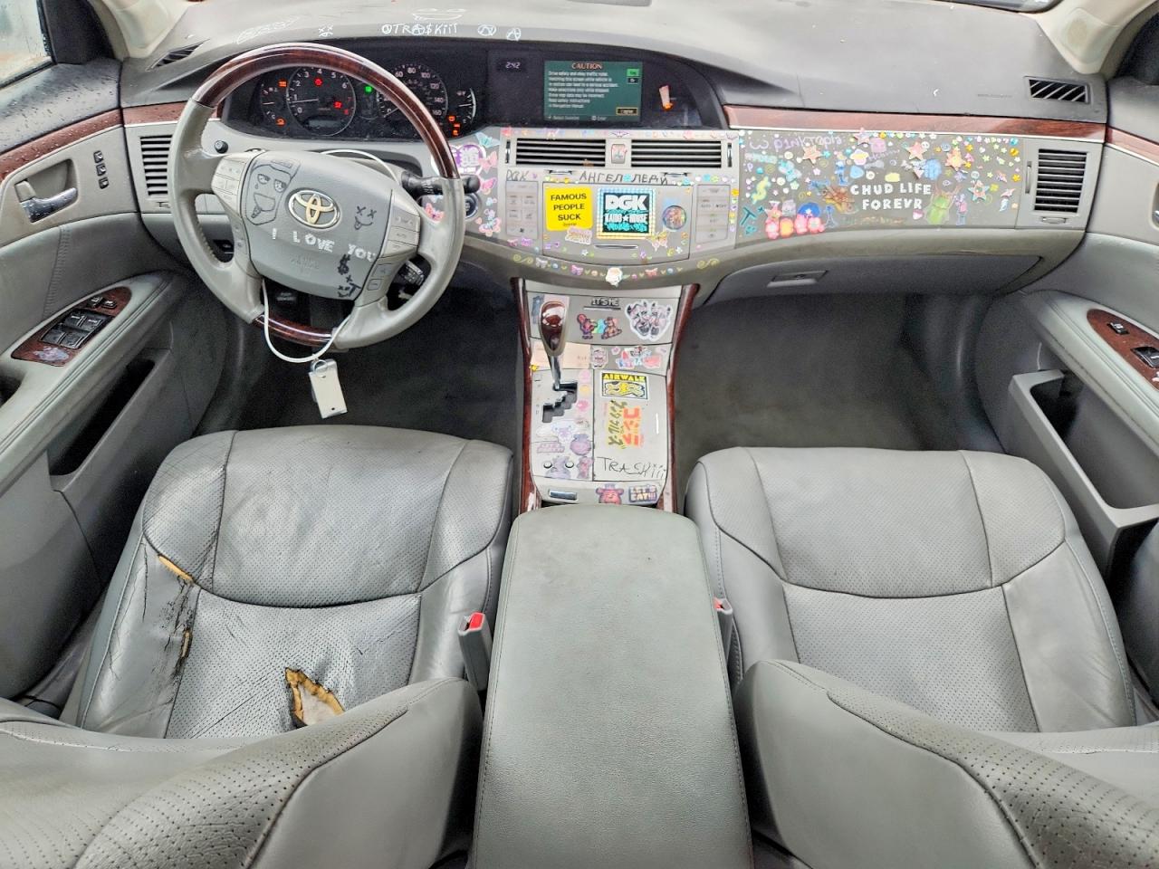 2008 Toyota Avalon Limited Silver vin: 4T1BK36BX8U320648