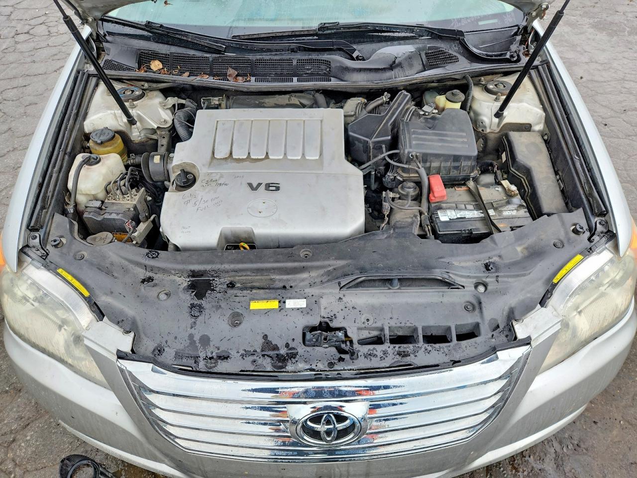 2008 Toyota Avalon Limited Silver vin: 4T1BK36BX8U320648
