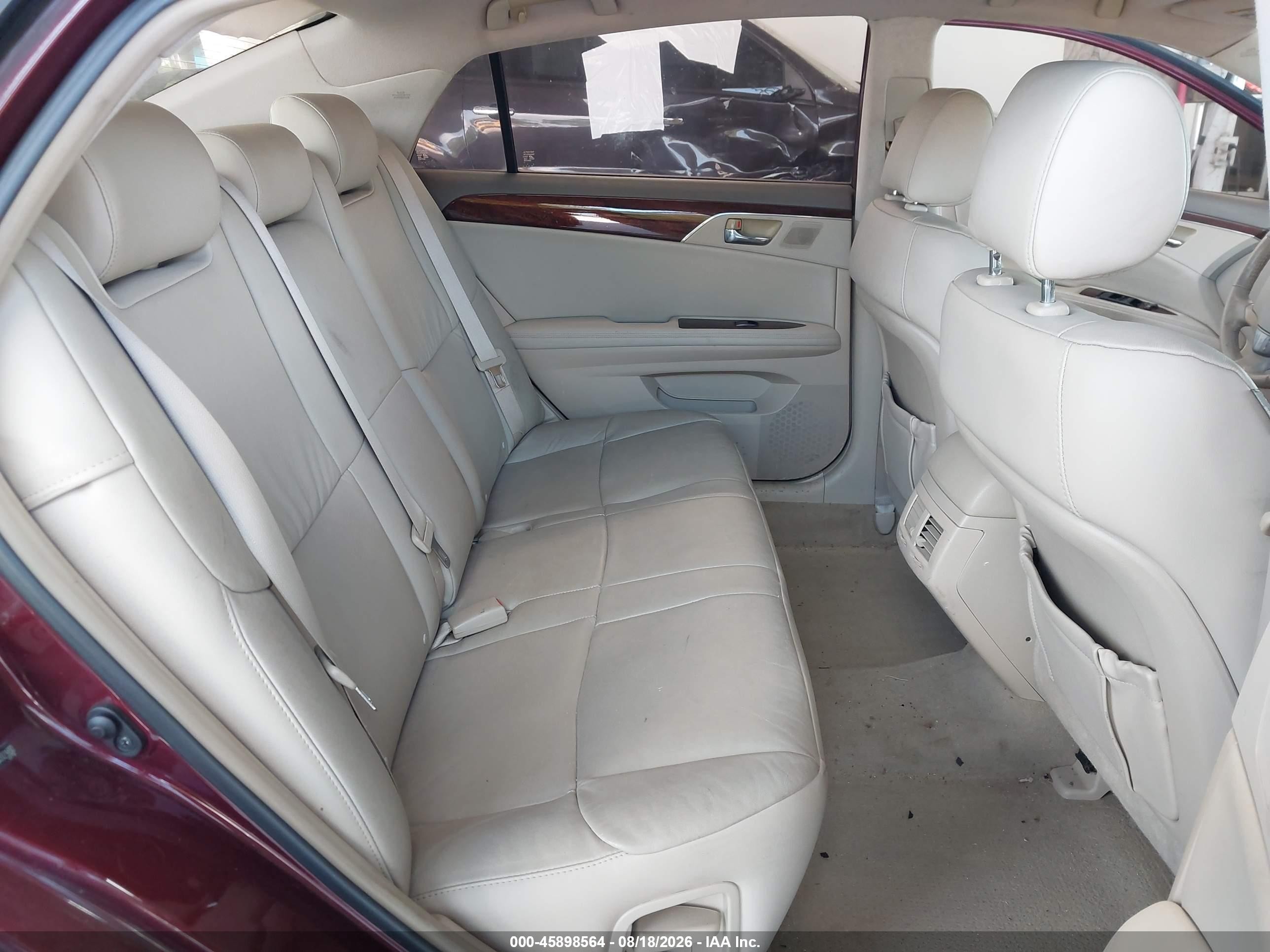 2008 Toyota Avalon Xls Maroon vin: 4T1BK36BX8U321492