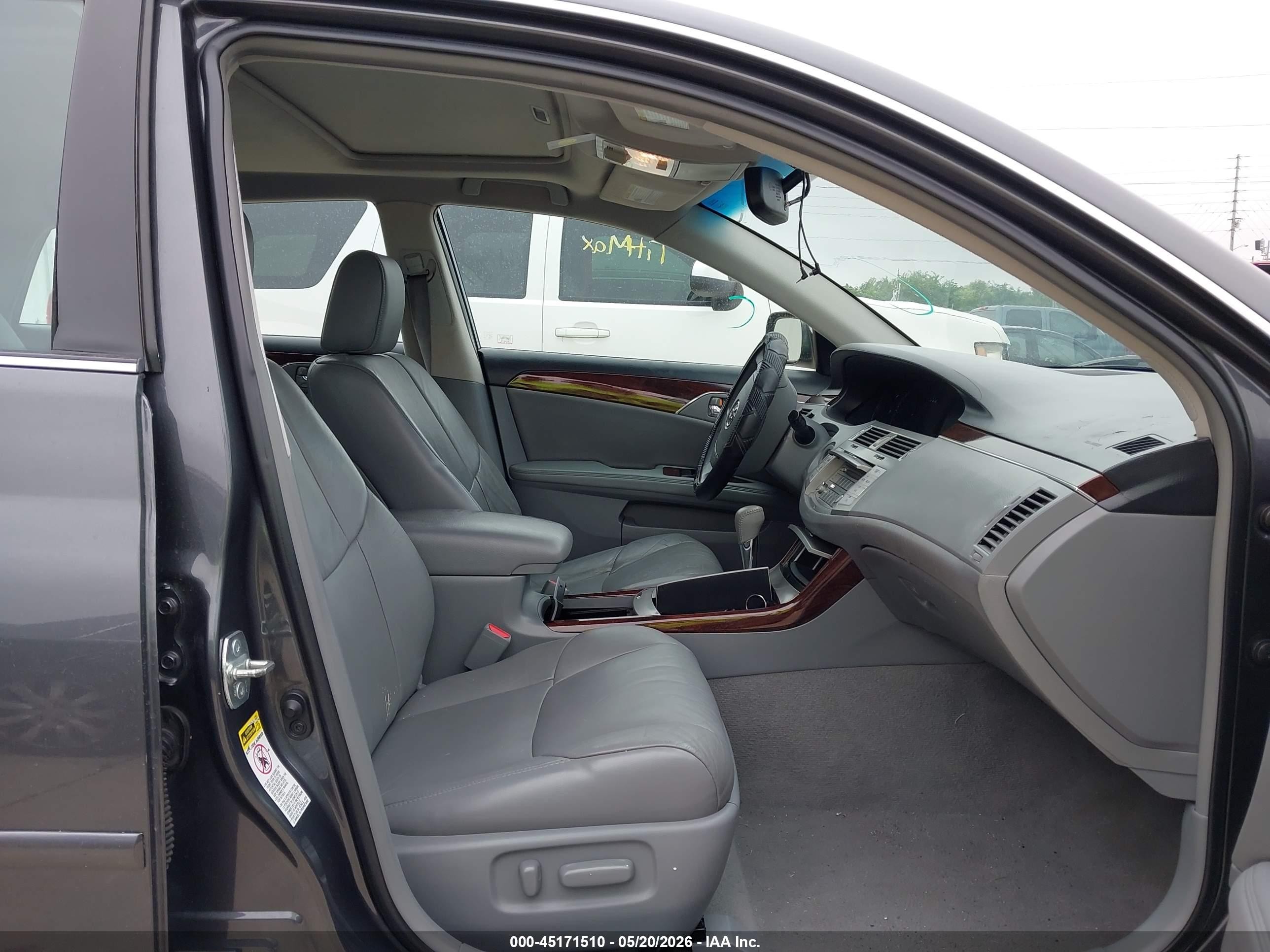 2009 Toyota Avalon Xls Gray vin: 4T1BK36BX9U324636