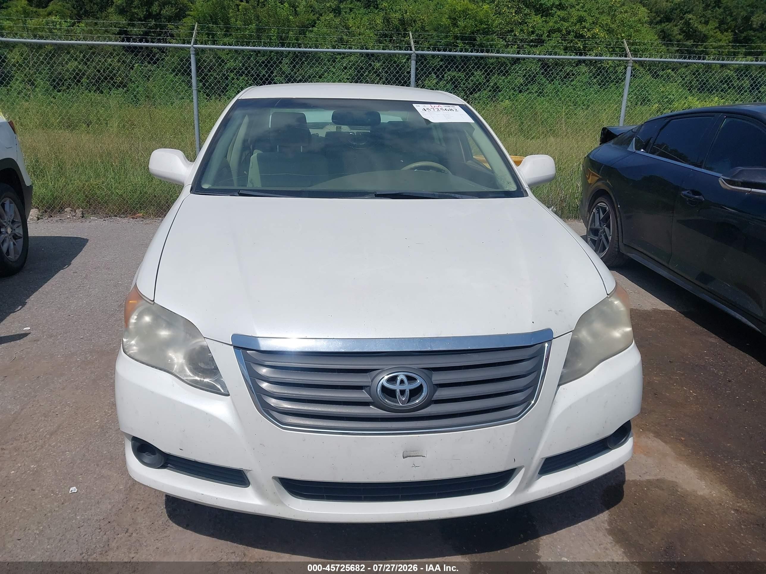 2009 Toyota Avalon Xl White vin: 4T1BK36BX9U343347