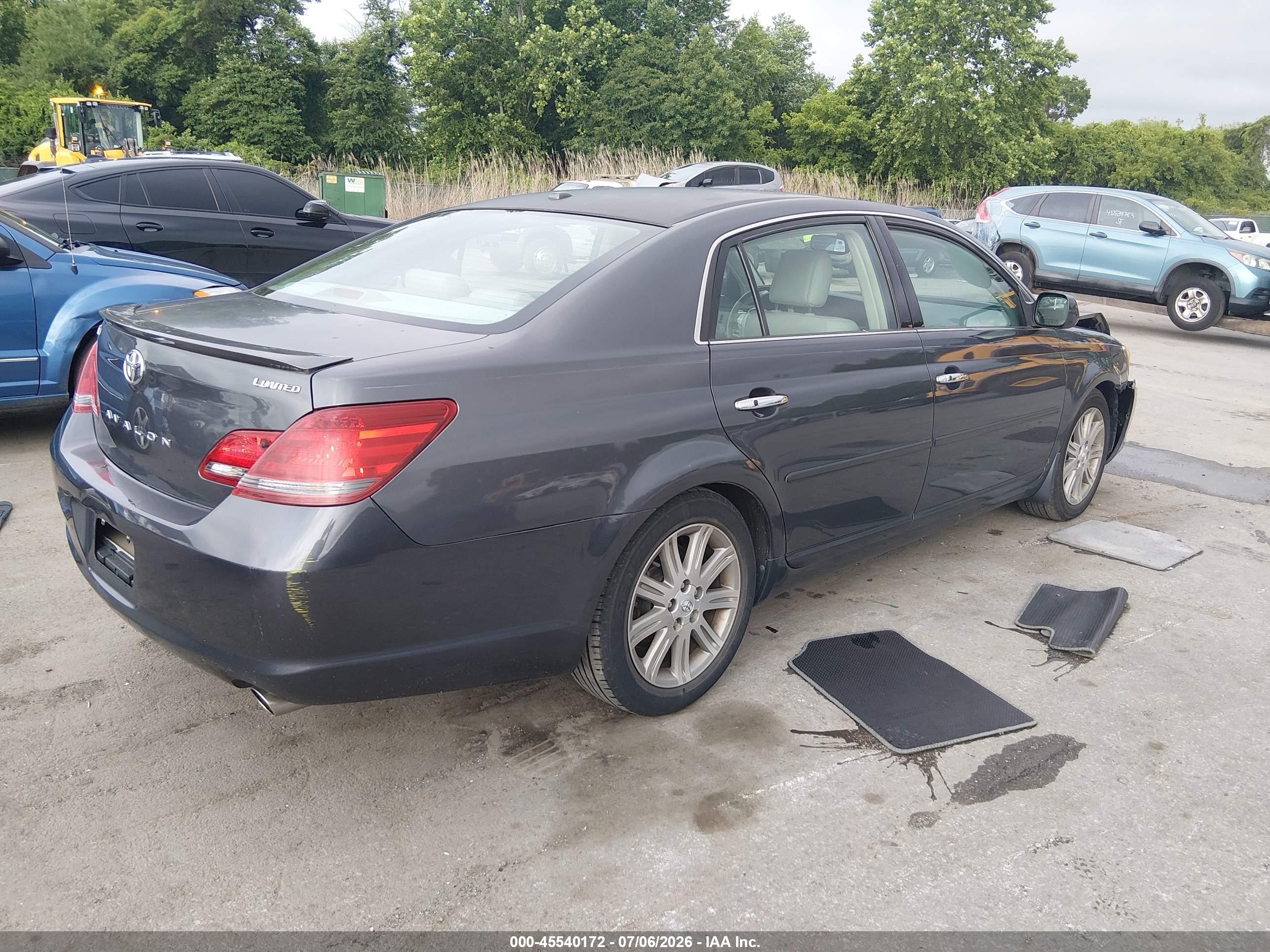 2009 Toyota Avalon Limited Gray vin: 4T1BK36BX9U346975