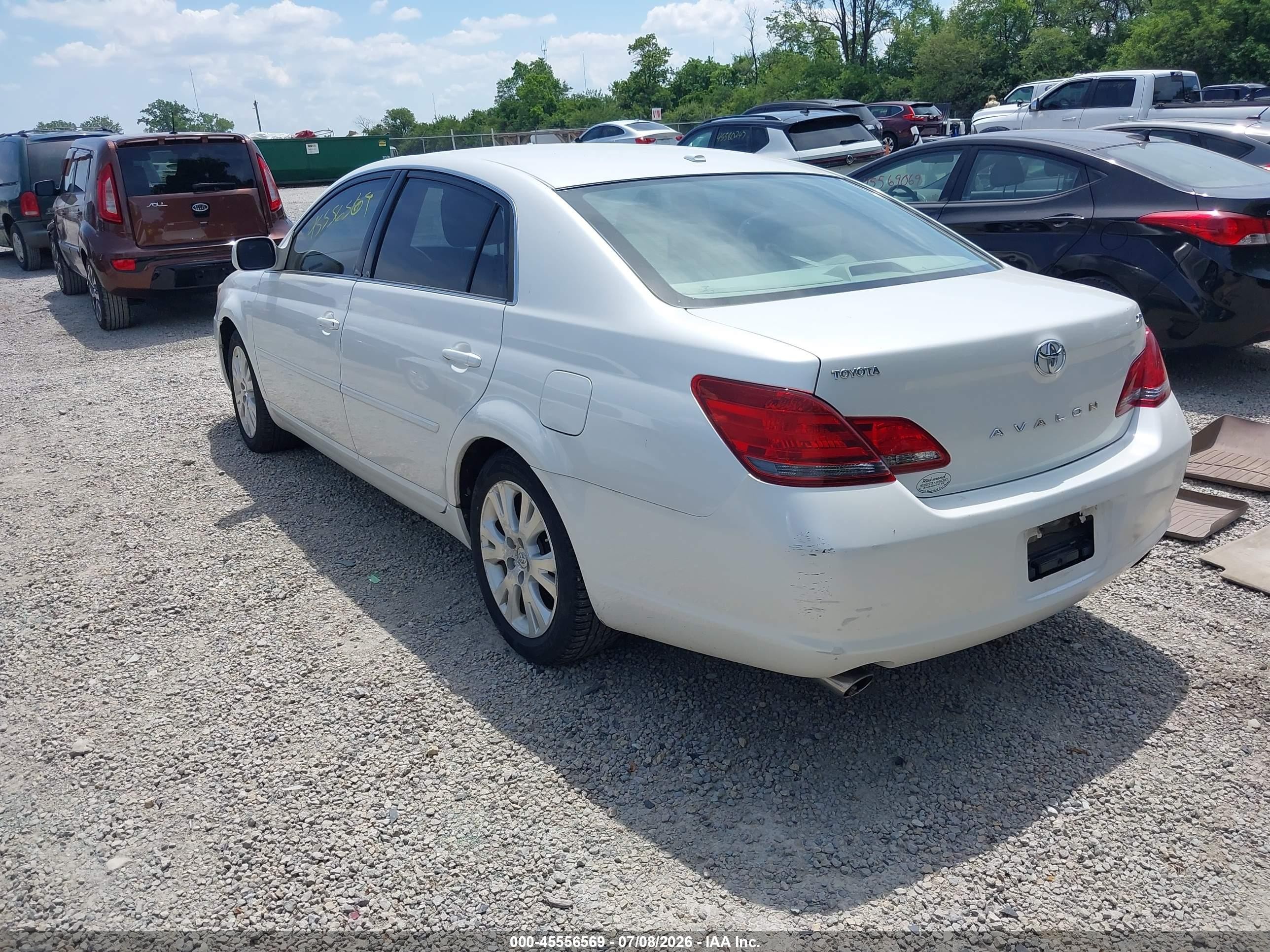 2010 Toyota Avalon Xls White vin: 4T1BK3DB0AU358706