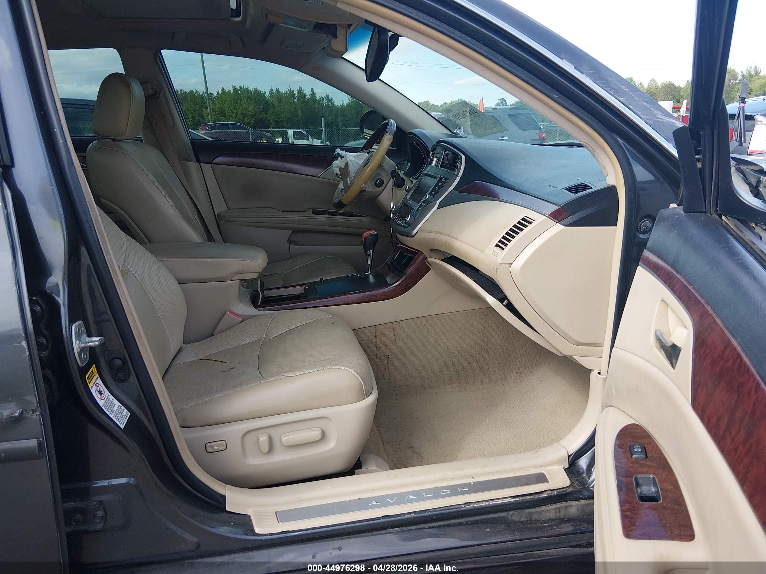 2011 Toyota Avalon Limited Gray vin: 4T1BK3DB0BU383557