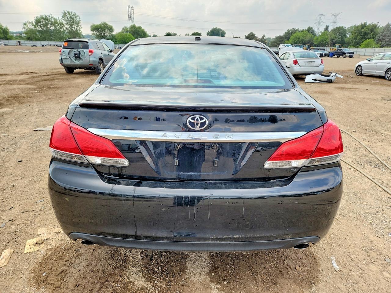 2011 Toyota Avalon Limited Black vin: 4T1BK3DB0BU424477