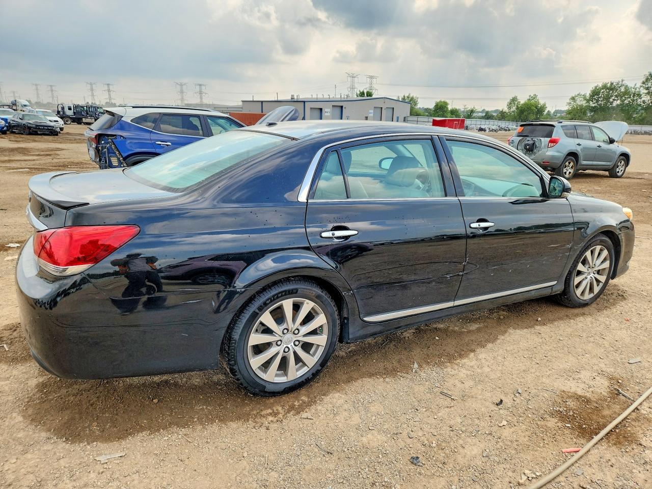 2011 Toyota Avalon Limited Black vin: 4T1BK3DB0BU424477