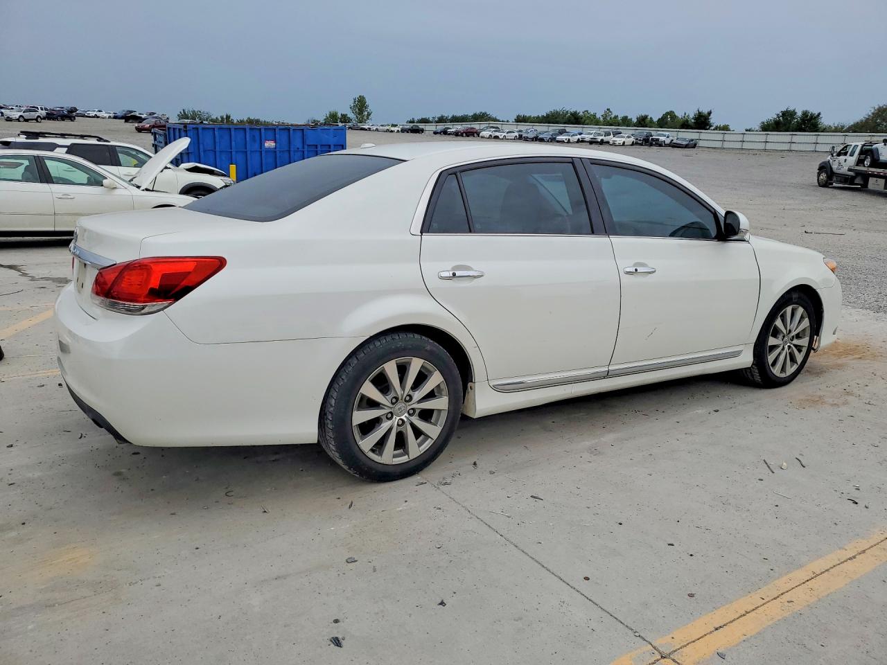 2011 Toyota Avalon Limited White vin: 4T1BK3DB0BU427699