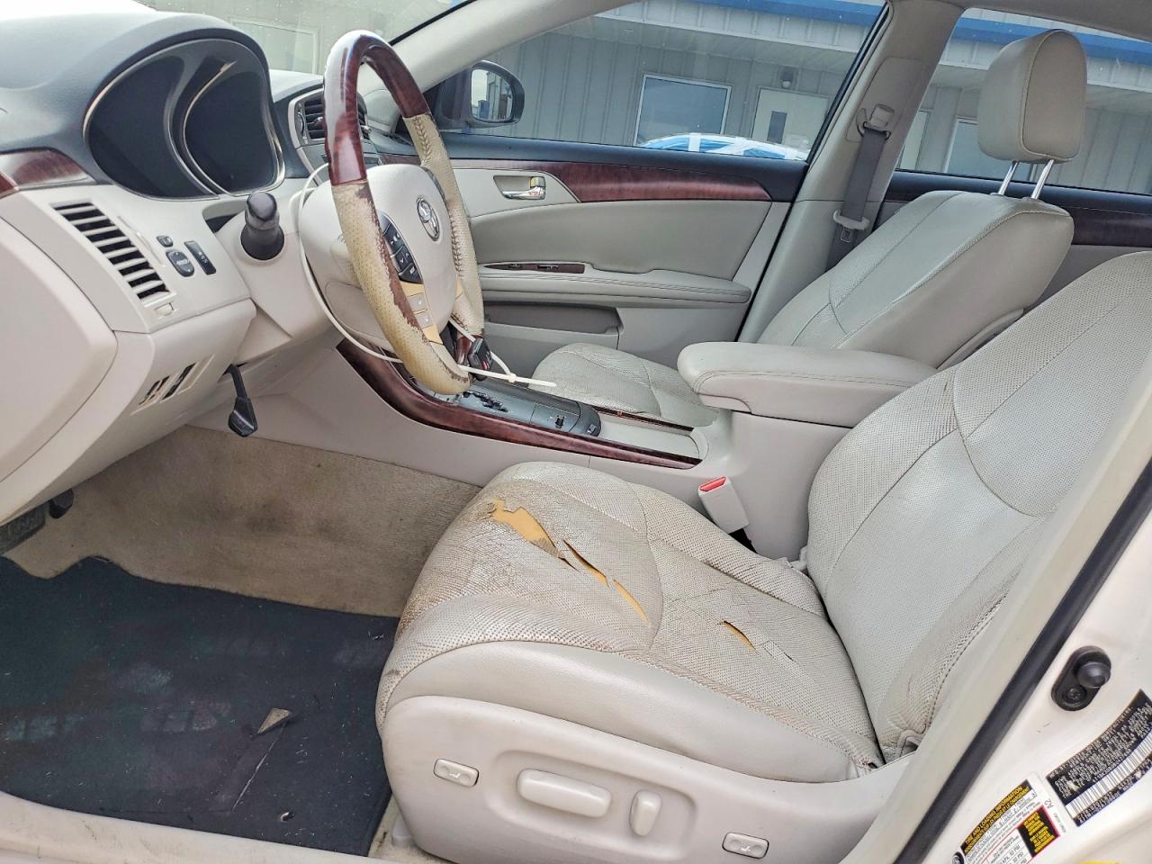 2011 Toyota Avalon Limited White vin: 4T1BK3DB0BU427699