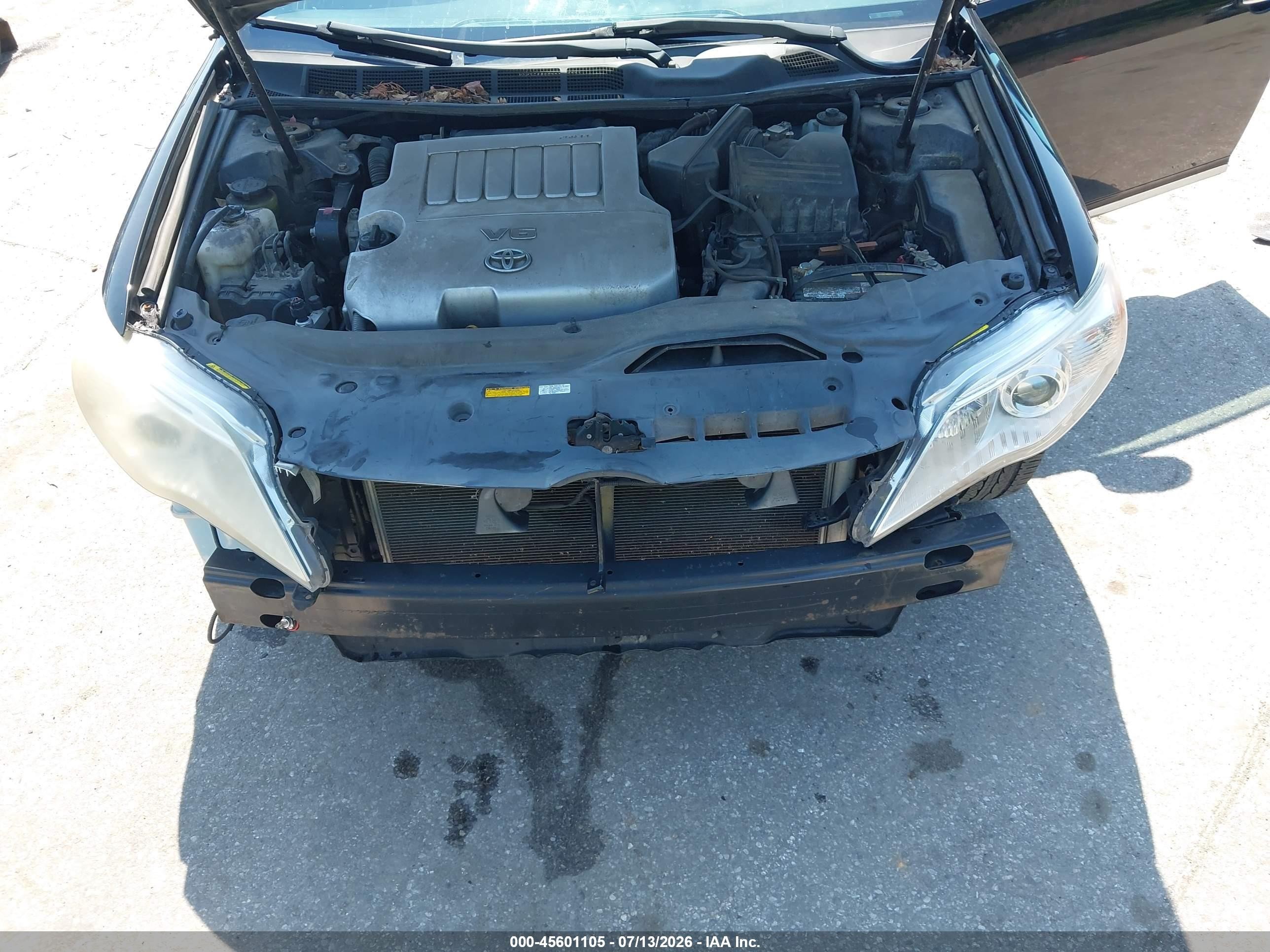 2012 Toyota Avalon Limited Черный vin: 4T1BK3DB0CU458307