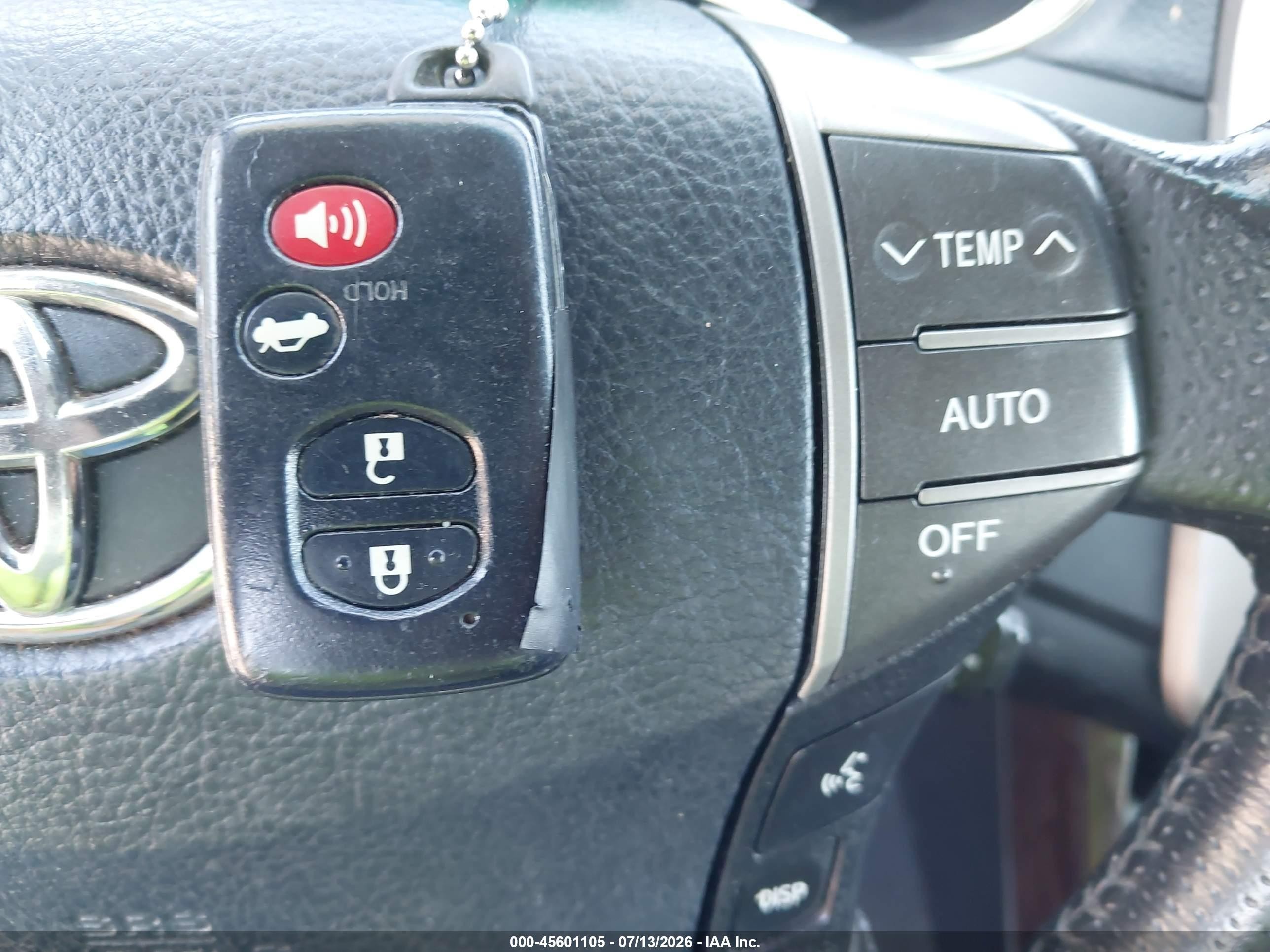 2012 Toyota Avalon Limited Черный vin: 4T1BK3DB0CU458307