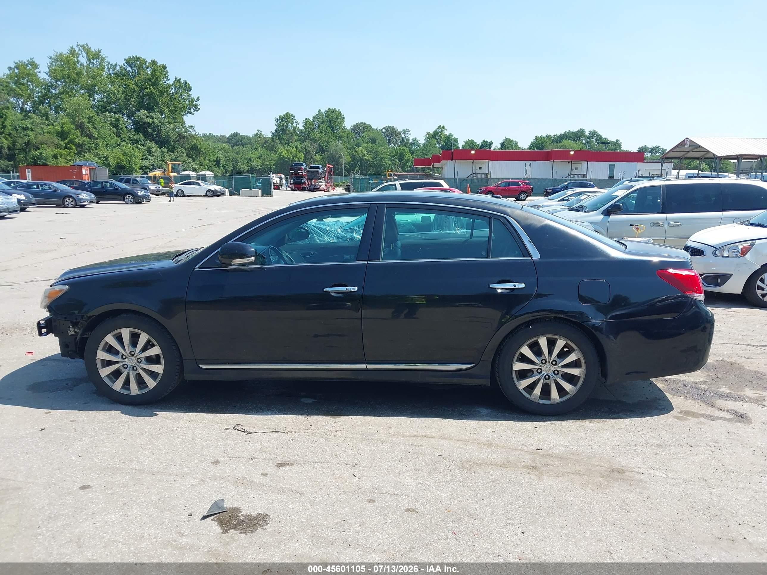 2012 Toyota Avalon Limited Черный vin: 4T1BK3DB0CU458307