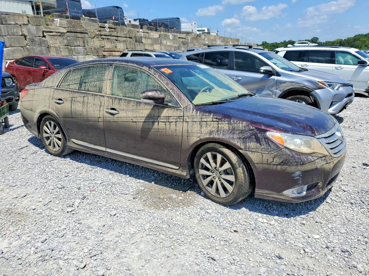 2012 Toyota Avalon Limited Бордовый vin: 4T1BK3DB0CU460364