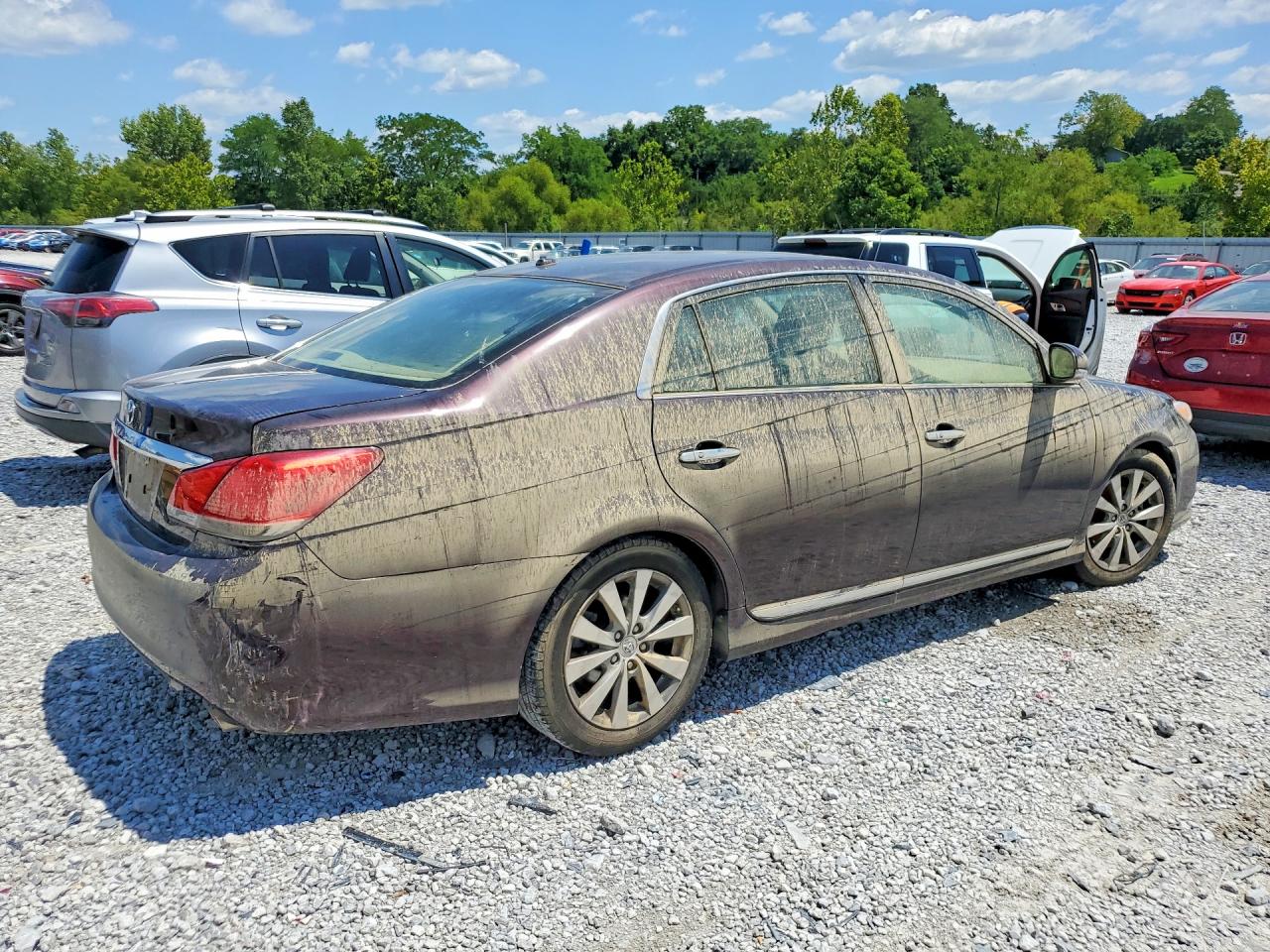 2012 Toyota Avalon Limited Бордовый vin: 4T1BK3DB0CU460364