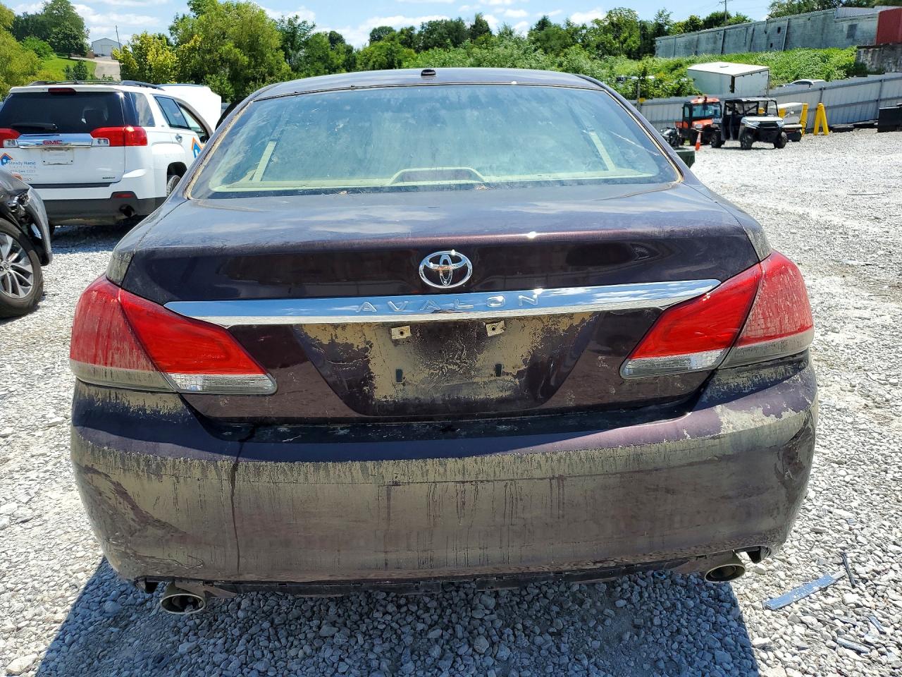 2012 Toyota Avalon Limited Бордовый vin: 4T1BK3DB0CU460364