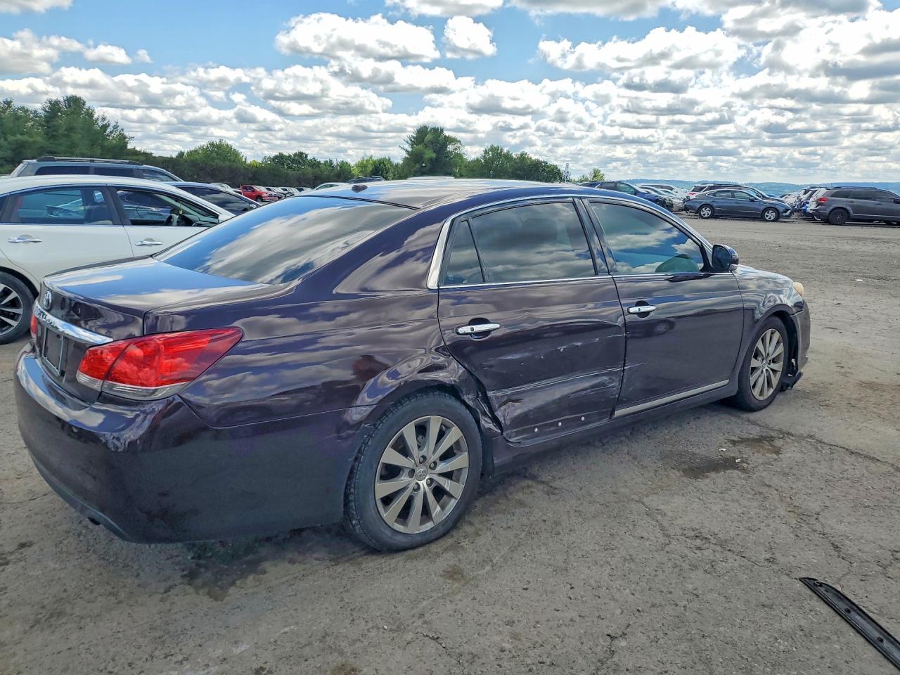 2012 Toyota Avalon Limited Burgundy vin: 4T1BK3DB0CU462891