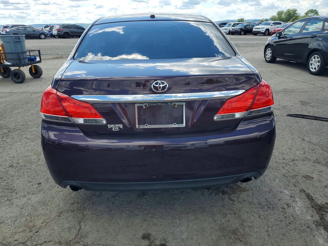 2012 Toyota Avalon Limited Burgundy vin: 4T1BK3DB0CU462891