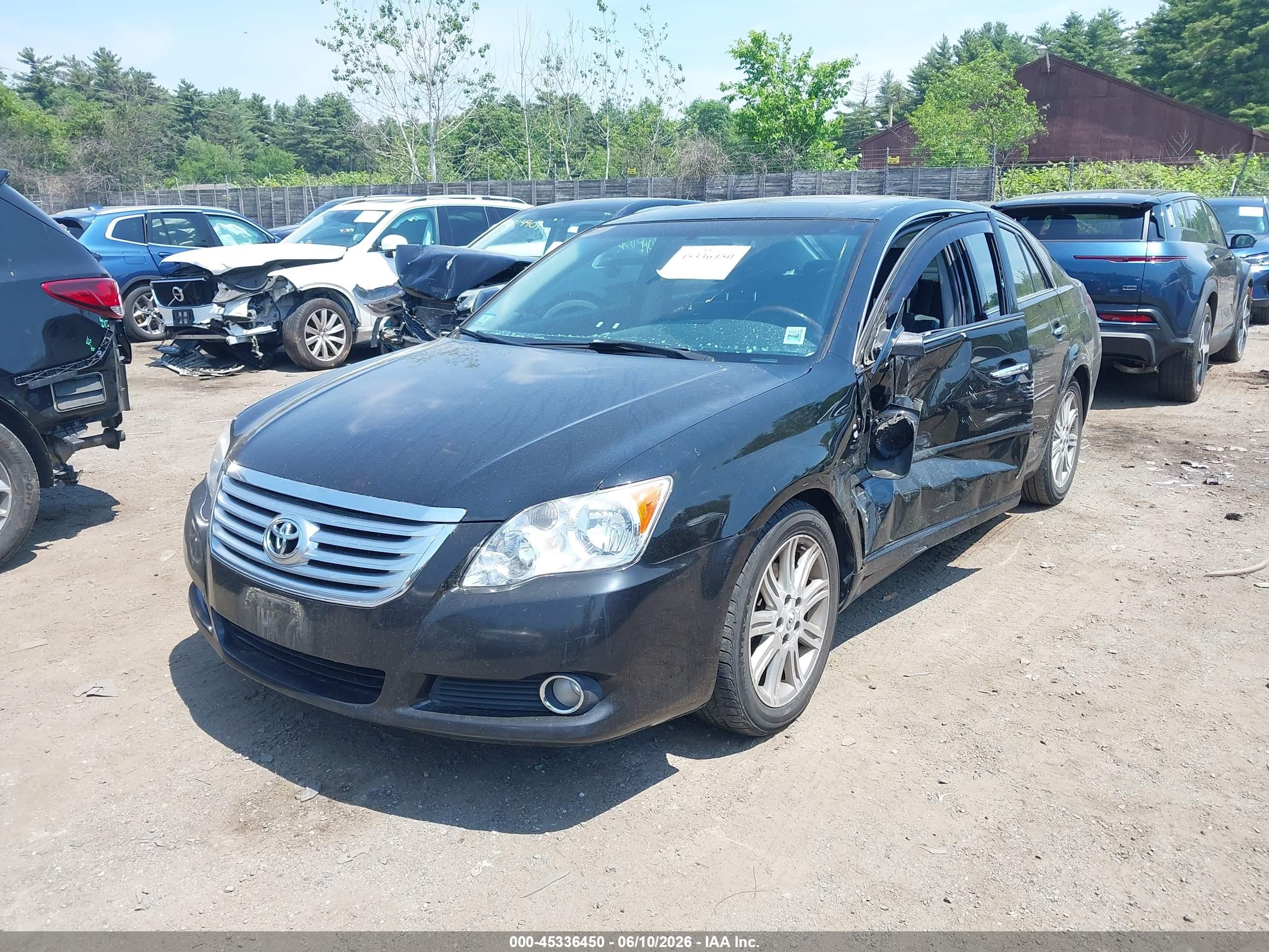 2010 Toyota Avalon Limited Black vin: 4T1BK3DB1AU352025