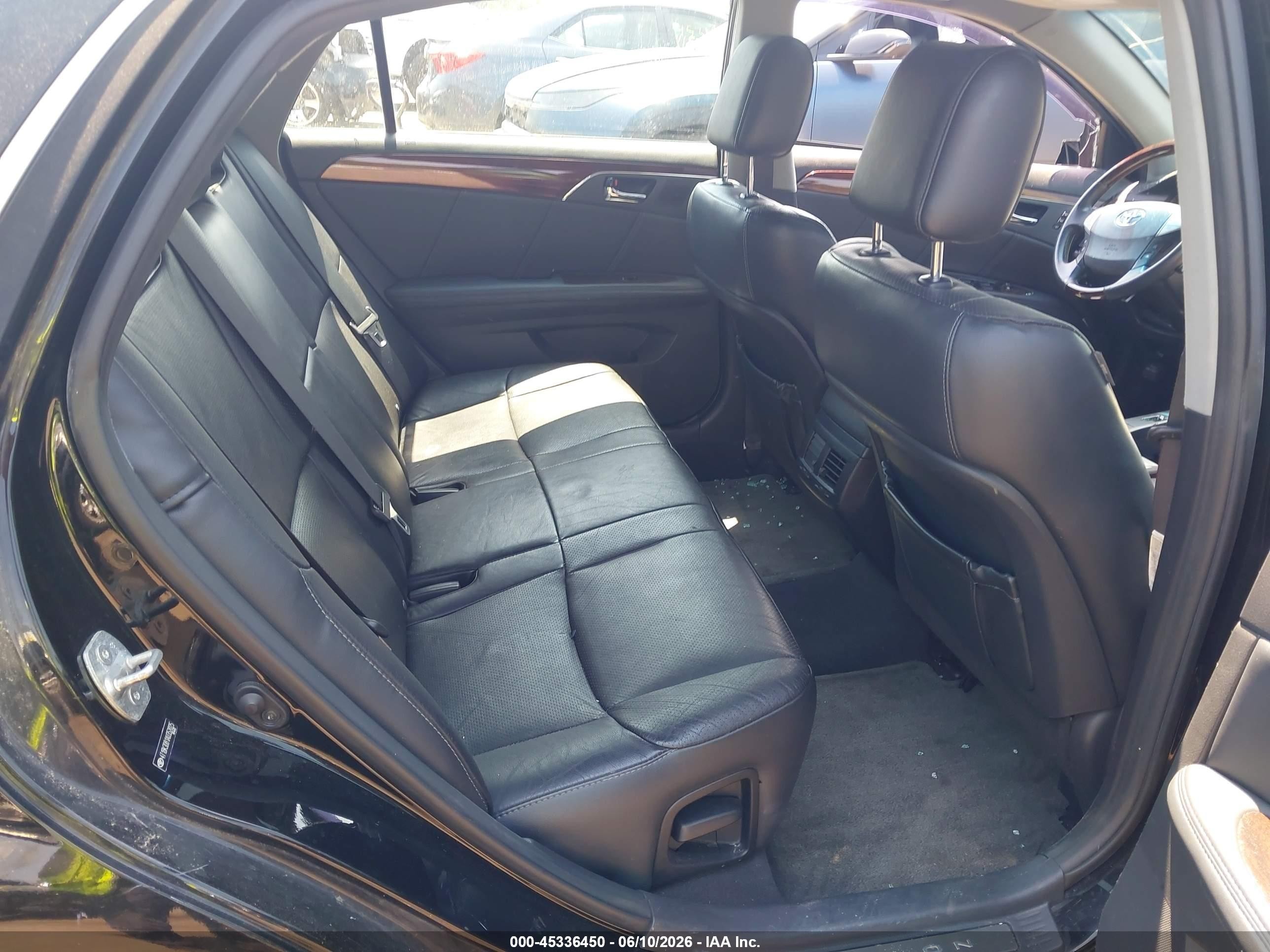 2010 Toyota Avalon Limited Black vin: 4T1BK3DB1AU352025