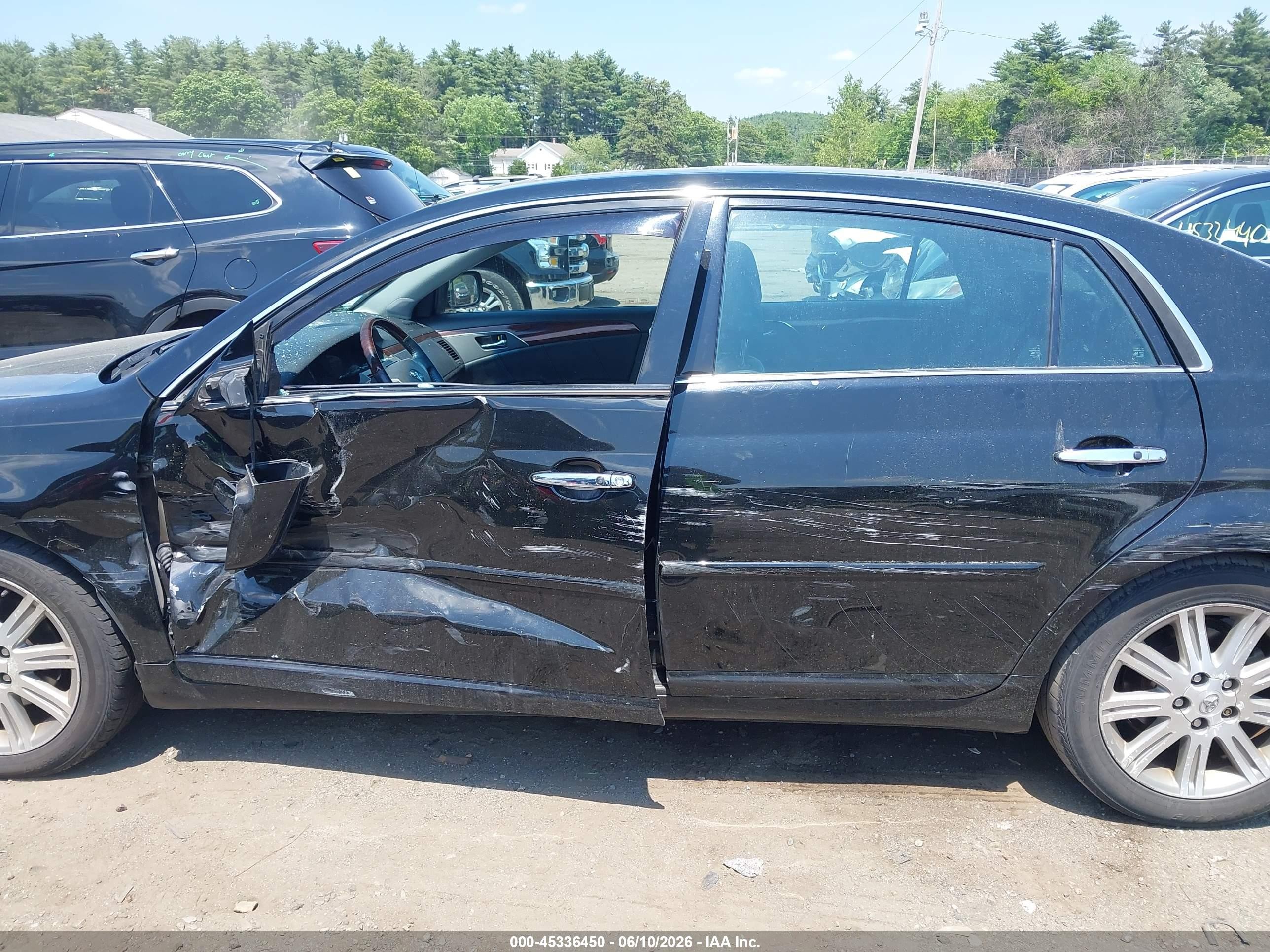2010 Toyota Avalon Limited Black vin: 4T1BK3DB1AU352025