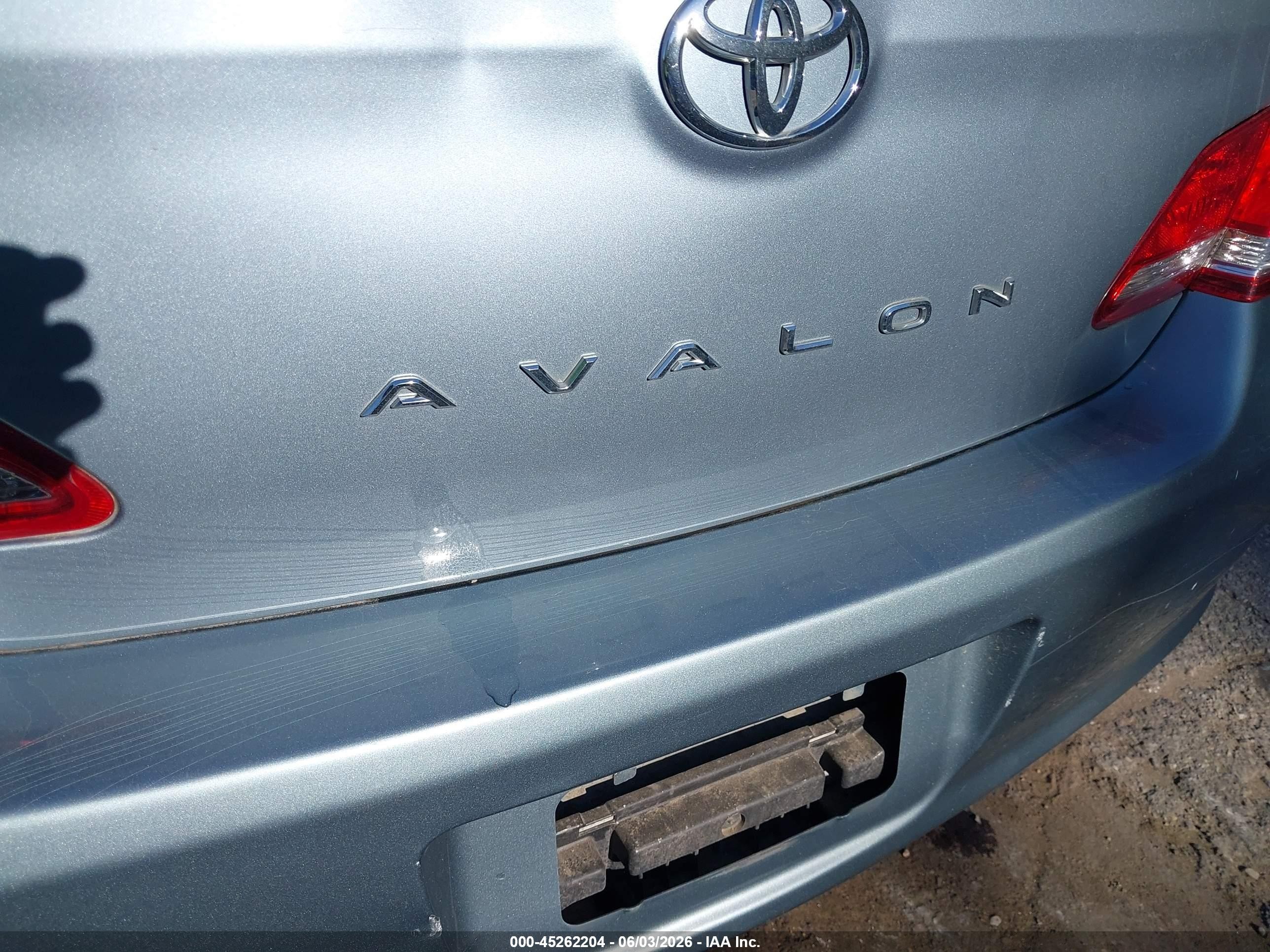 2010 Toyota Avalon Xls Teal vin: 4T1BK3DB1AU364336