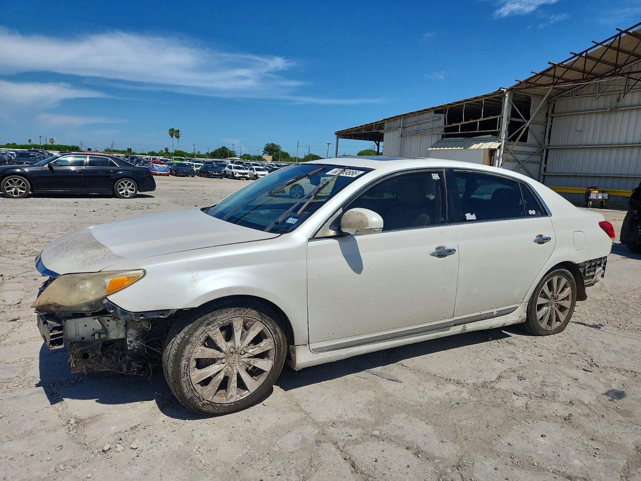 2011 Toyota Avalon White vin: 4T1BK3DB1BU389142
