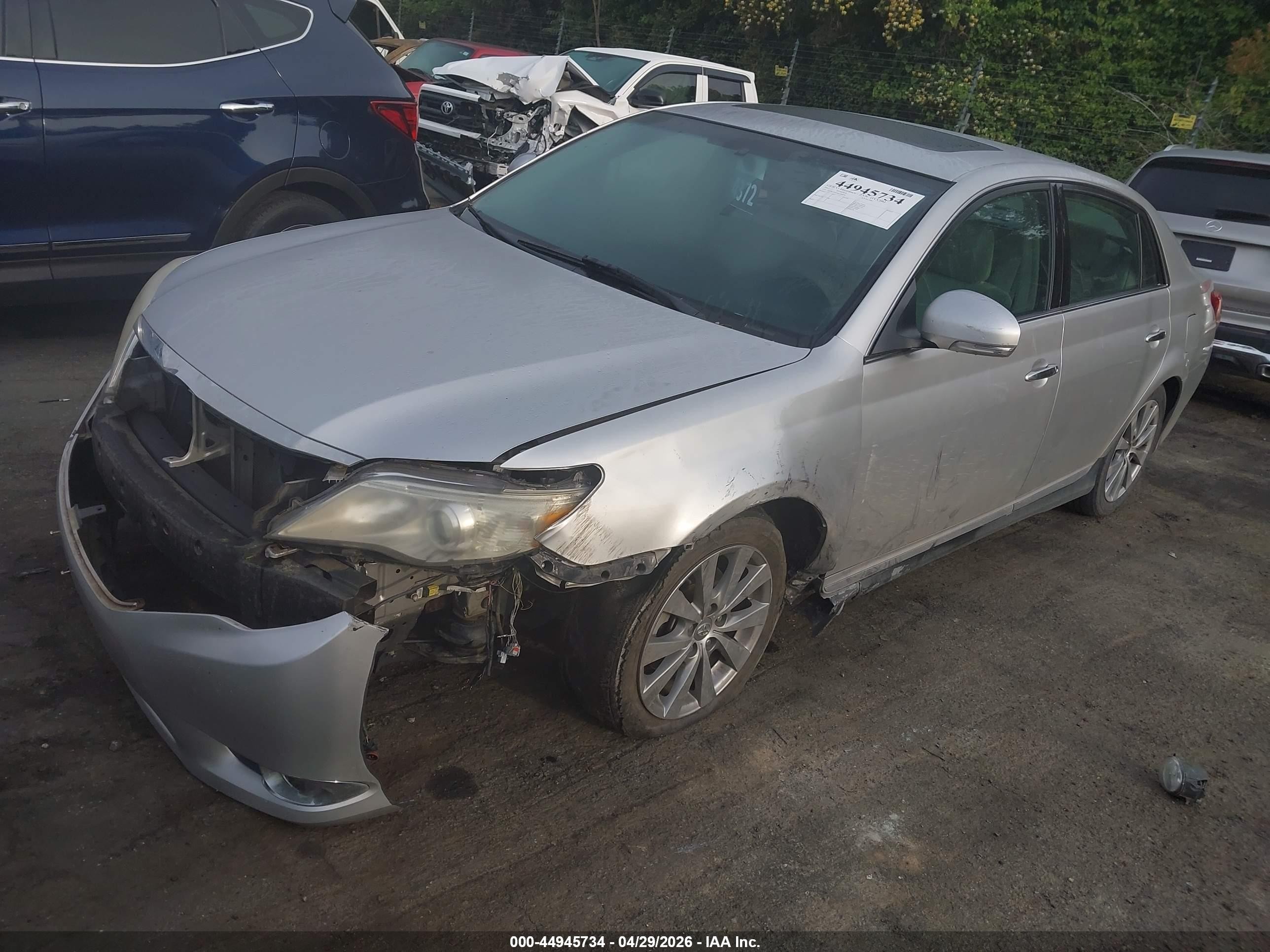 2011 Toyota Avalon Limited Silver vin: 4T1BK3DB1BU390470