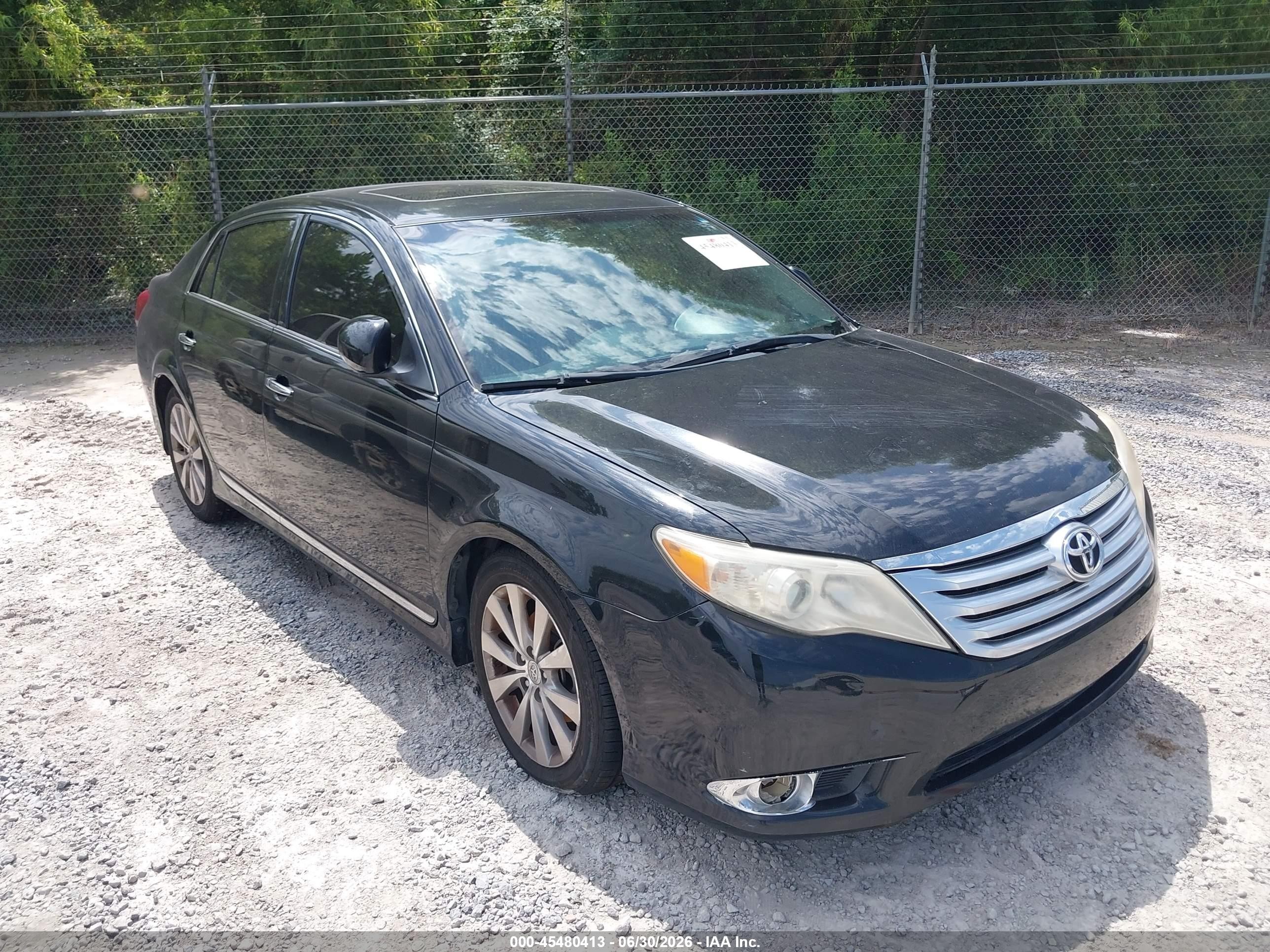 2011 Toyota Avalon Limited Black vin: 4T1BK3DB1BU397743