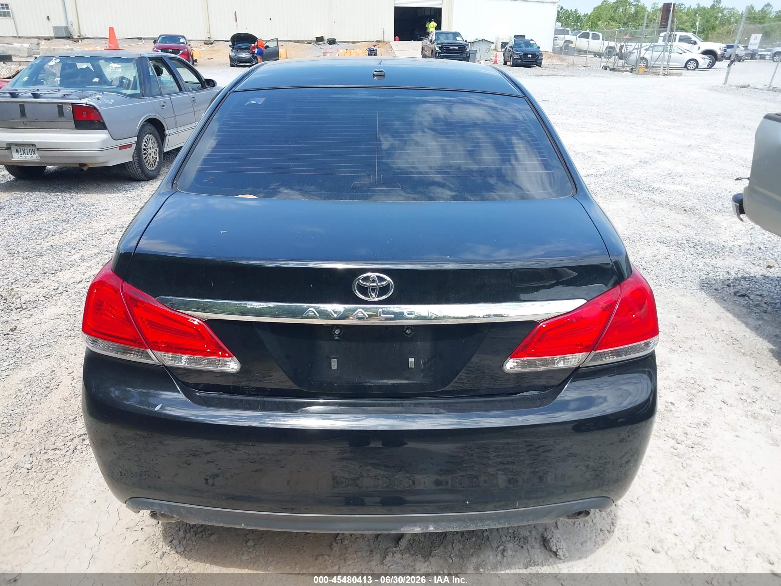 2011 Toyota Avalon Limited Black vin: 4T1BK3DB1BU397743