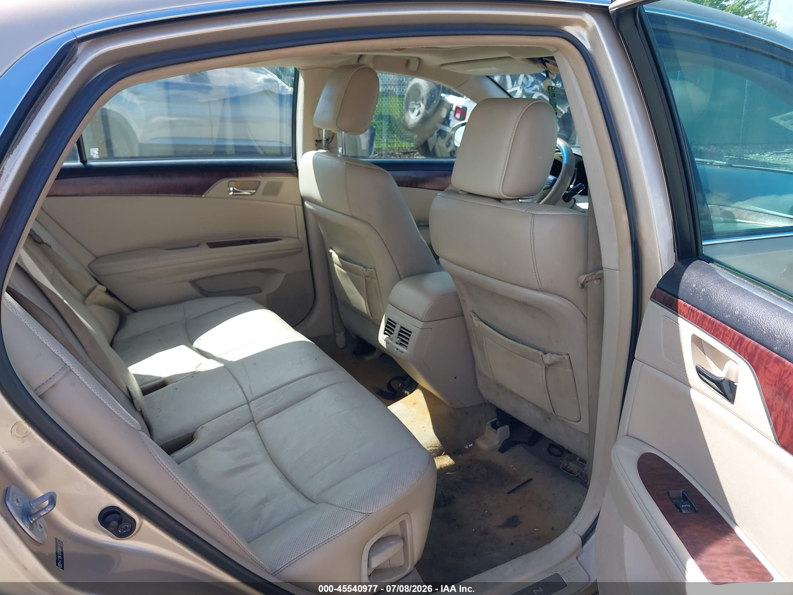 2011 Toyota Avalon Limited Gold vin: 4T1BK3DB1BU414752