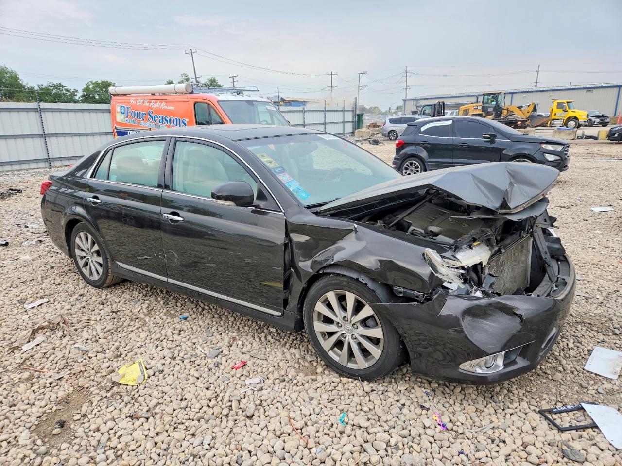 2011 Toyota Avalon Limited Черный vin: 4T1BK3DB1BU436721