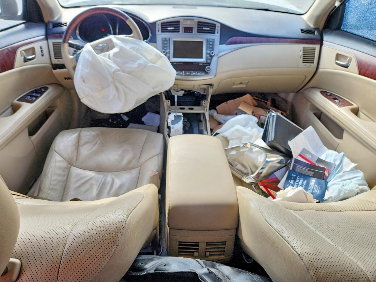 2012 Toyota Avalon Limited White vin: 4T1BK3DB1CU444075