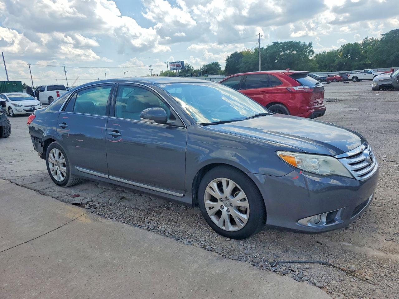 2012 Toyota Avalon Base Gray vin: 4T1BK3DB1CU444514
