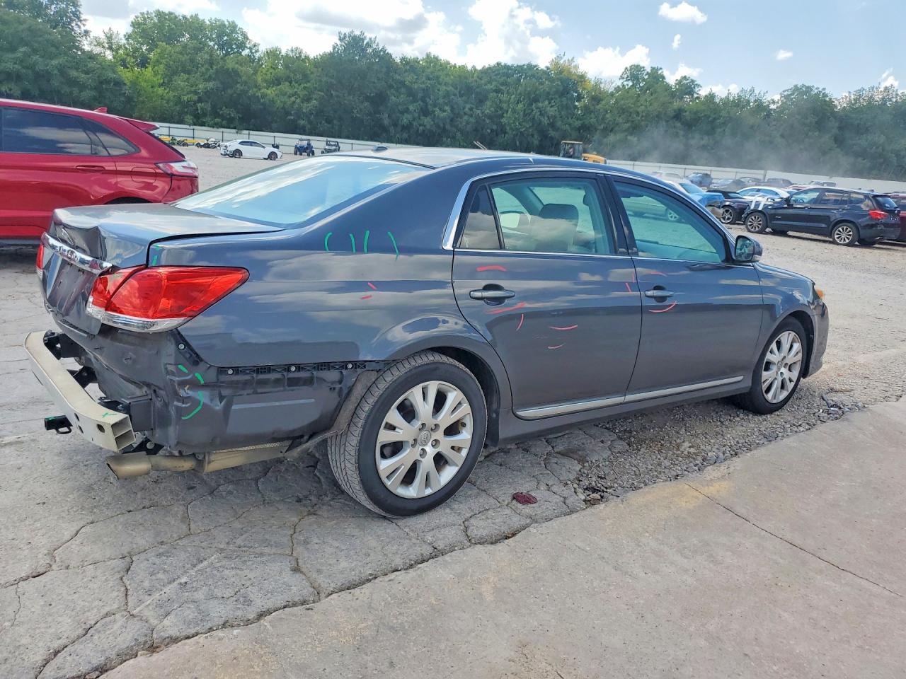 2012 Toyota Avalon Base Gray vin: 4T1BK3DB1CU444514